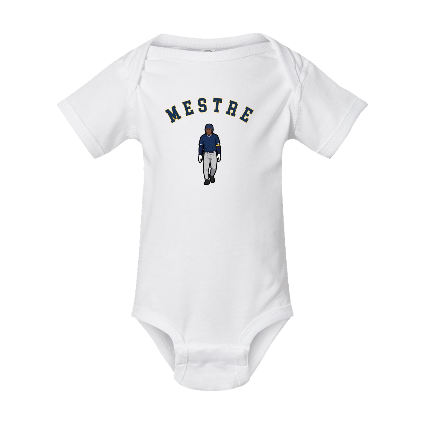 Baby Onesie — Shirsey Arch in White
