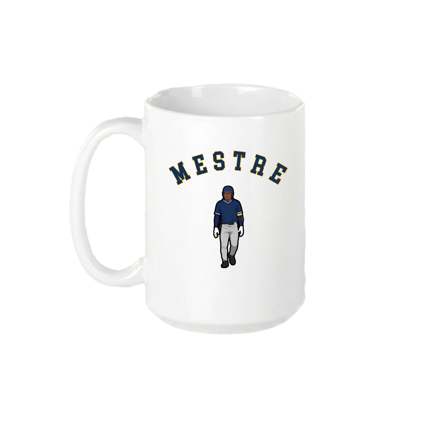 15oz Coffee Mug — Shirsey Arch in White