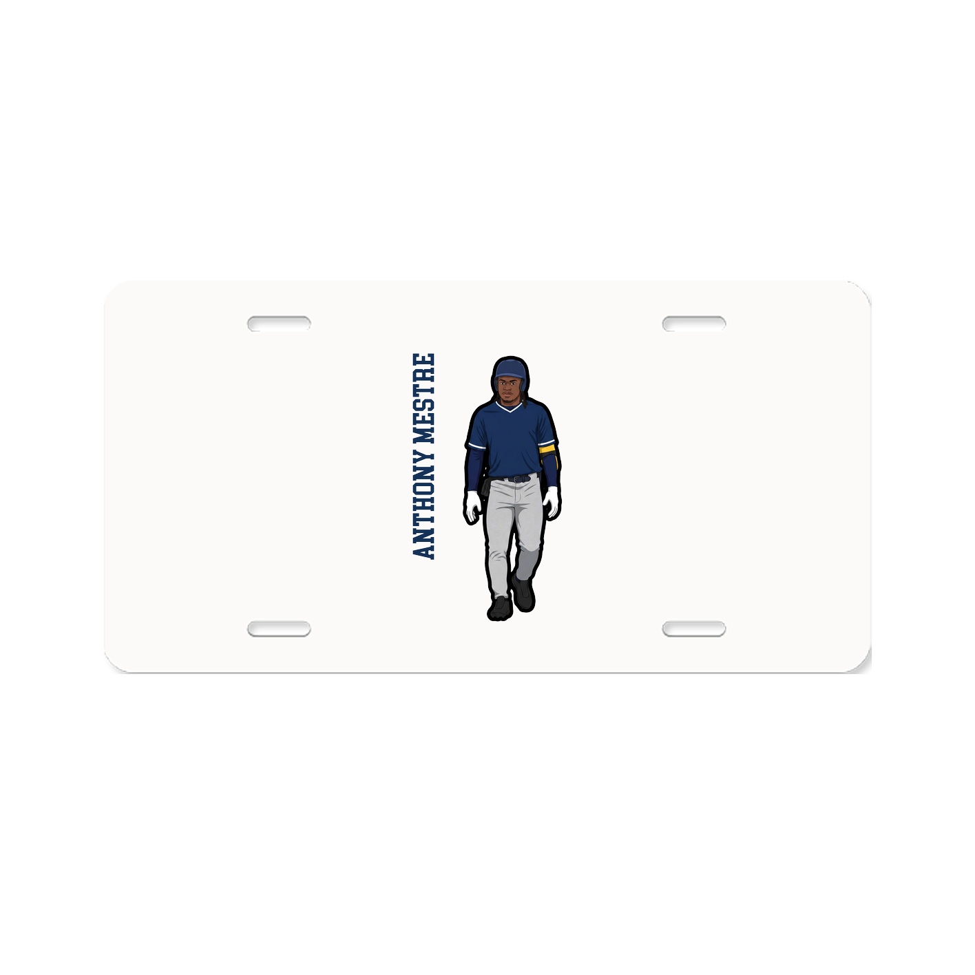 Aluminum License Plate
