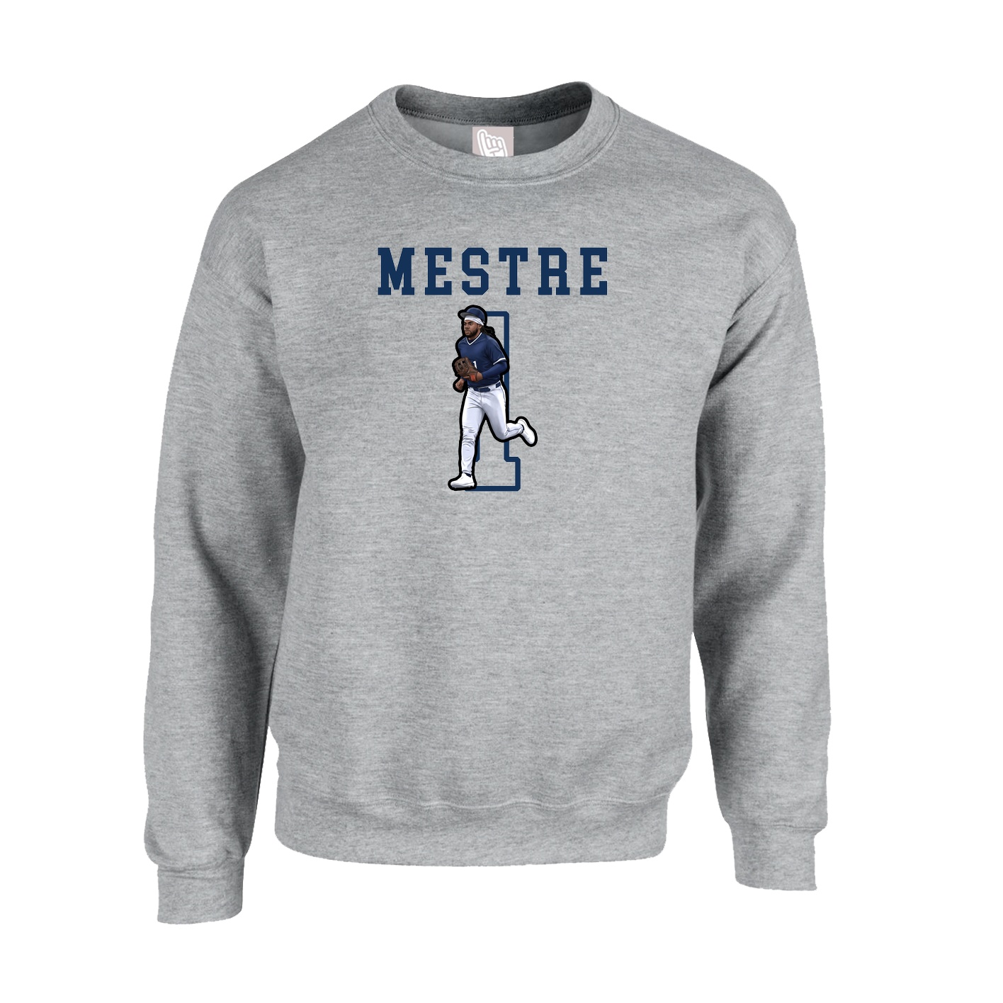 Fleece Crew — Shirsey in Grey