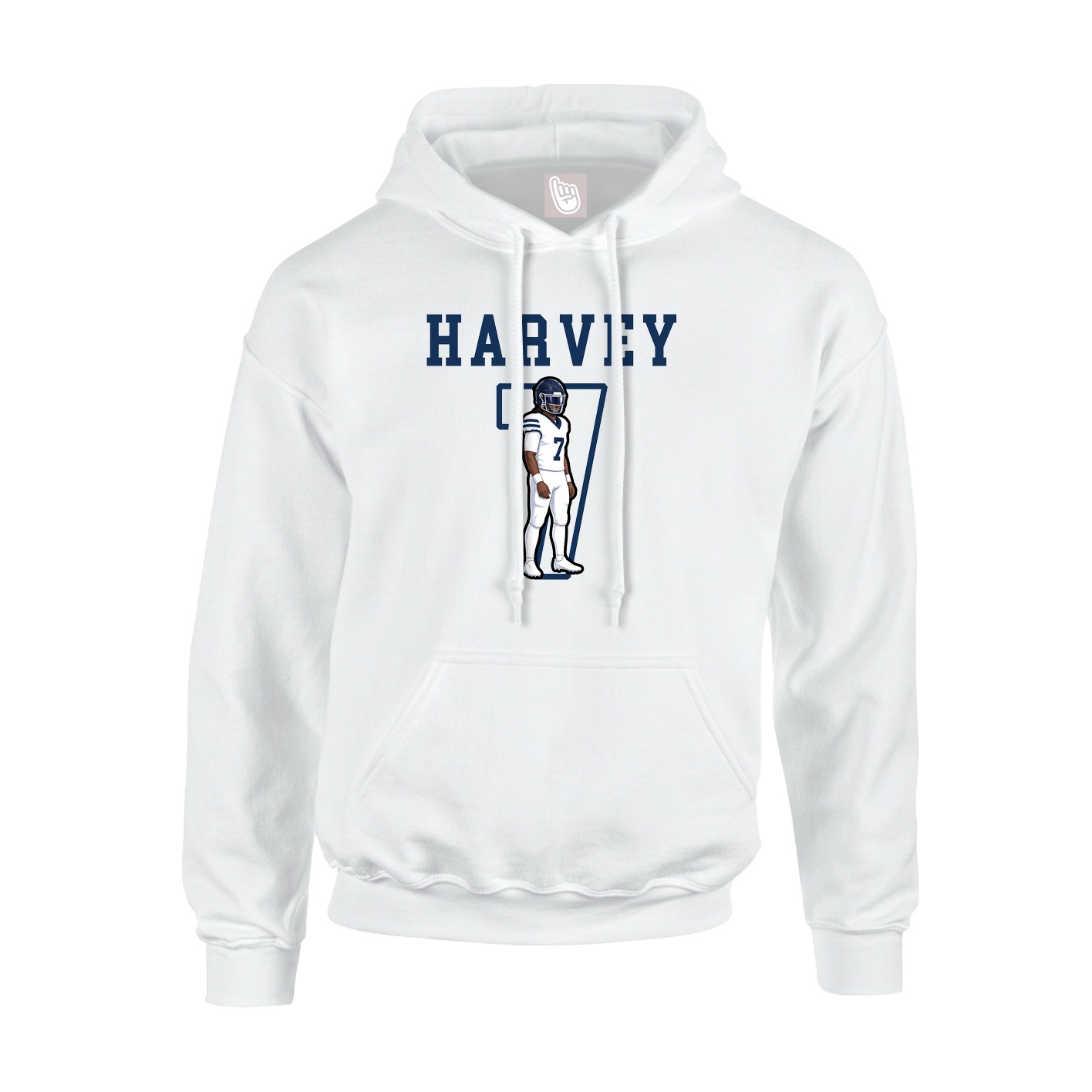 Youth Hoodie — Shirsey in White
