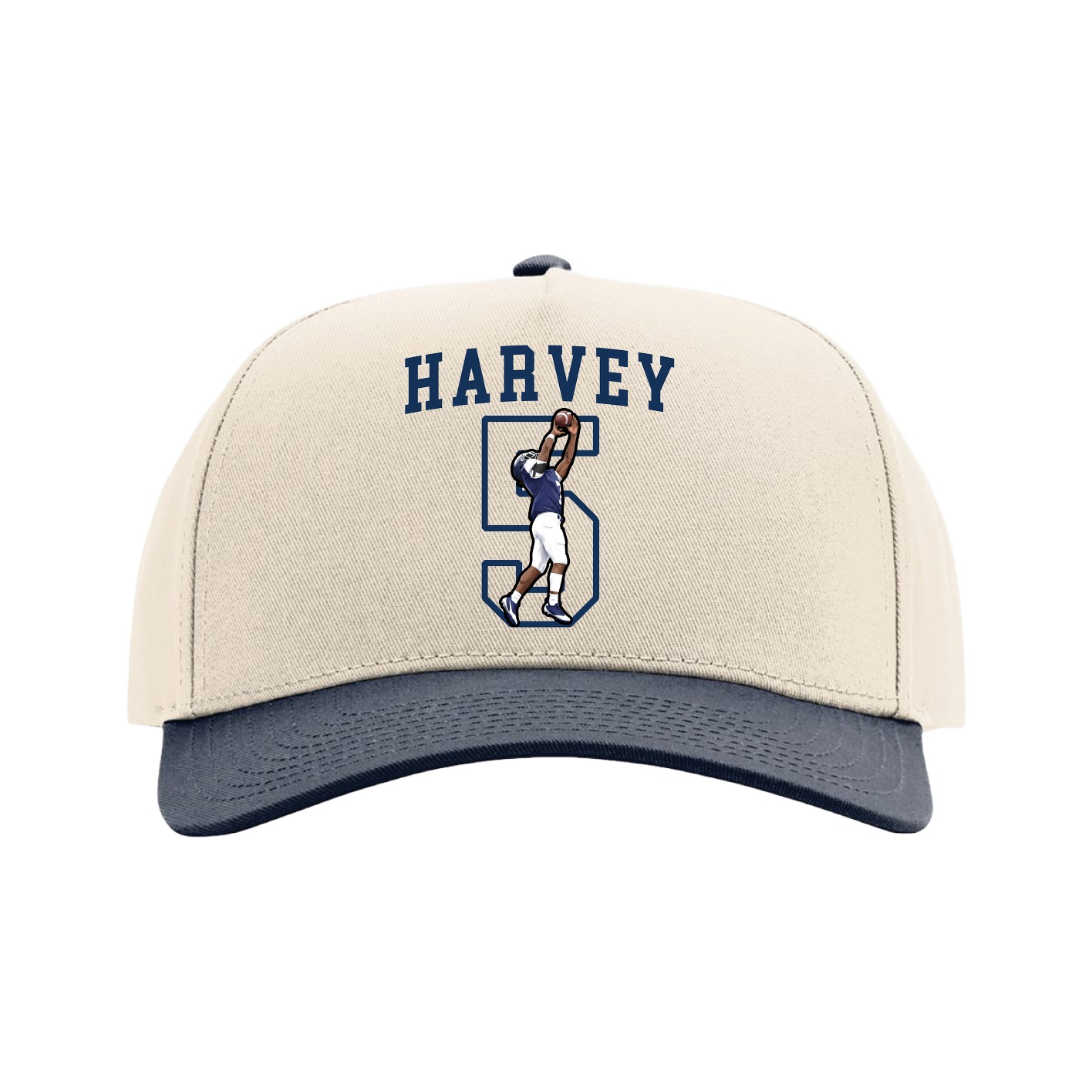Full Fabric Five-Panel Champ Cap