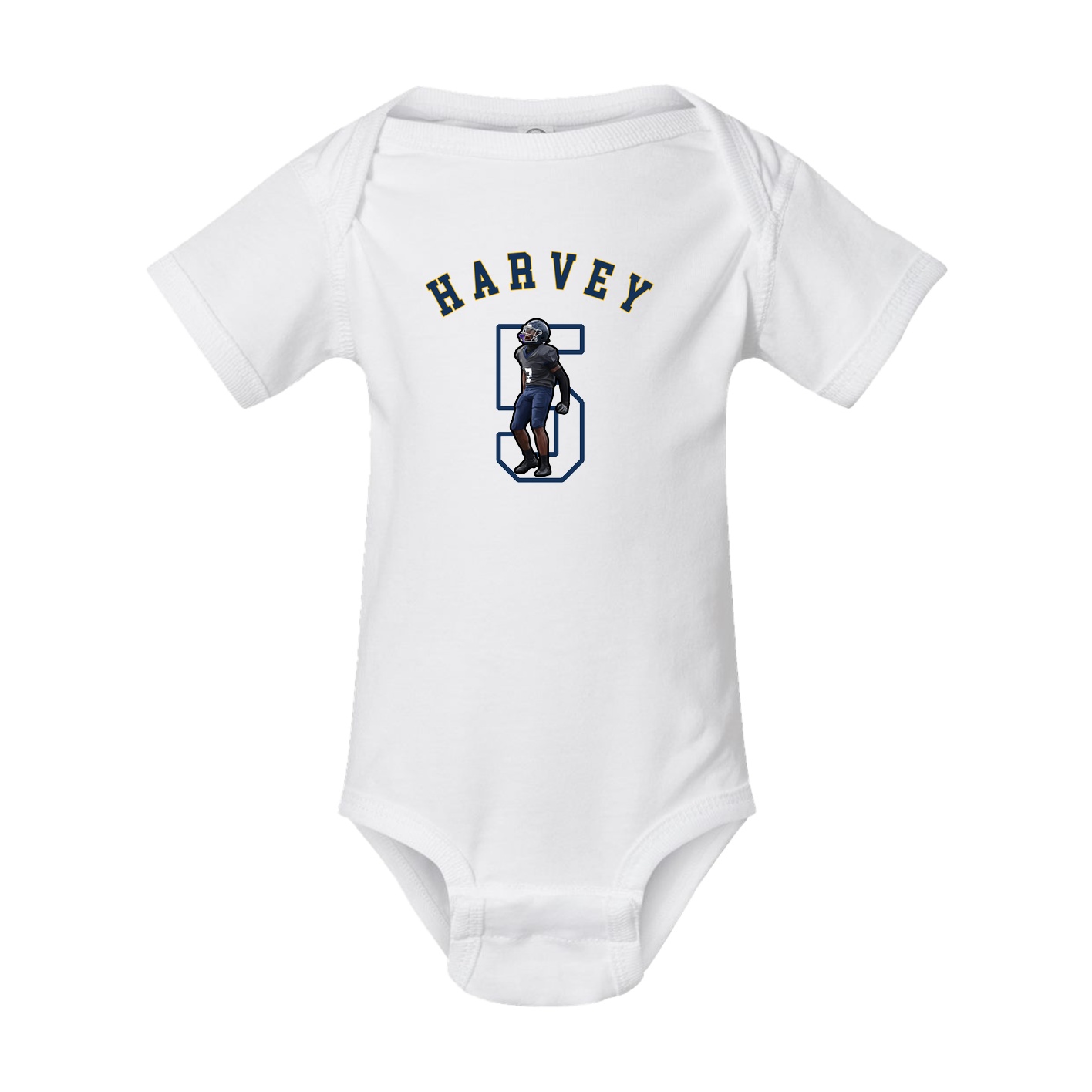 Baby Onesie — Shirsey Arch in White