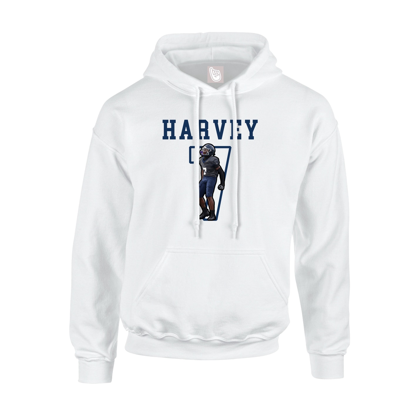 Youth Hoodie — Shirsey in White