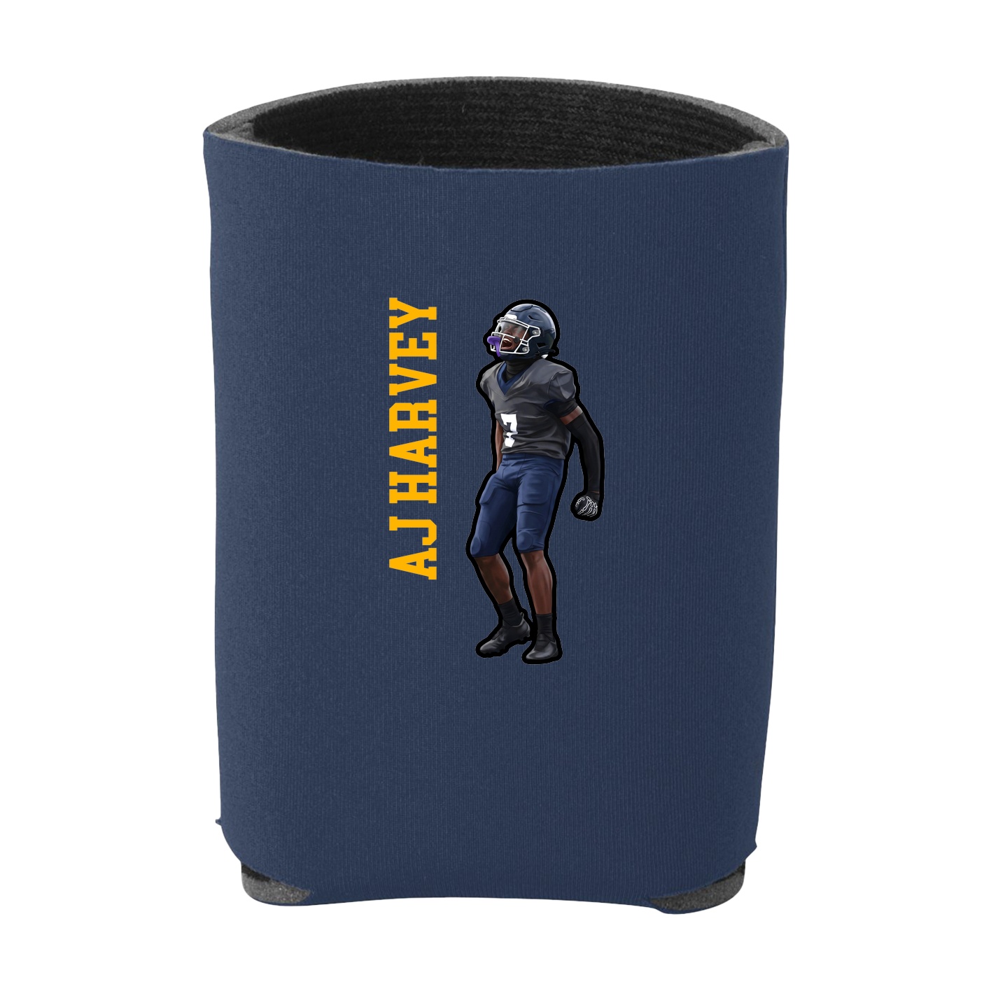 Can Holder — Name Vertical in Navy