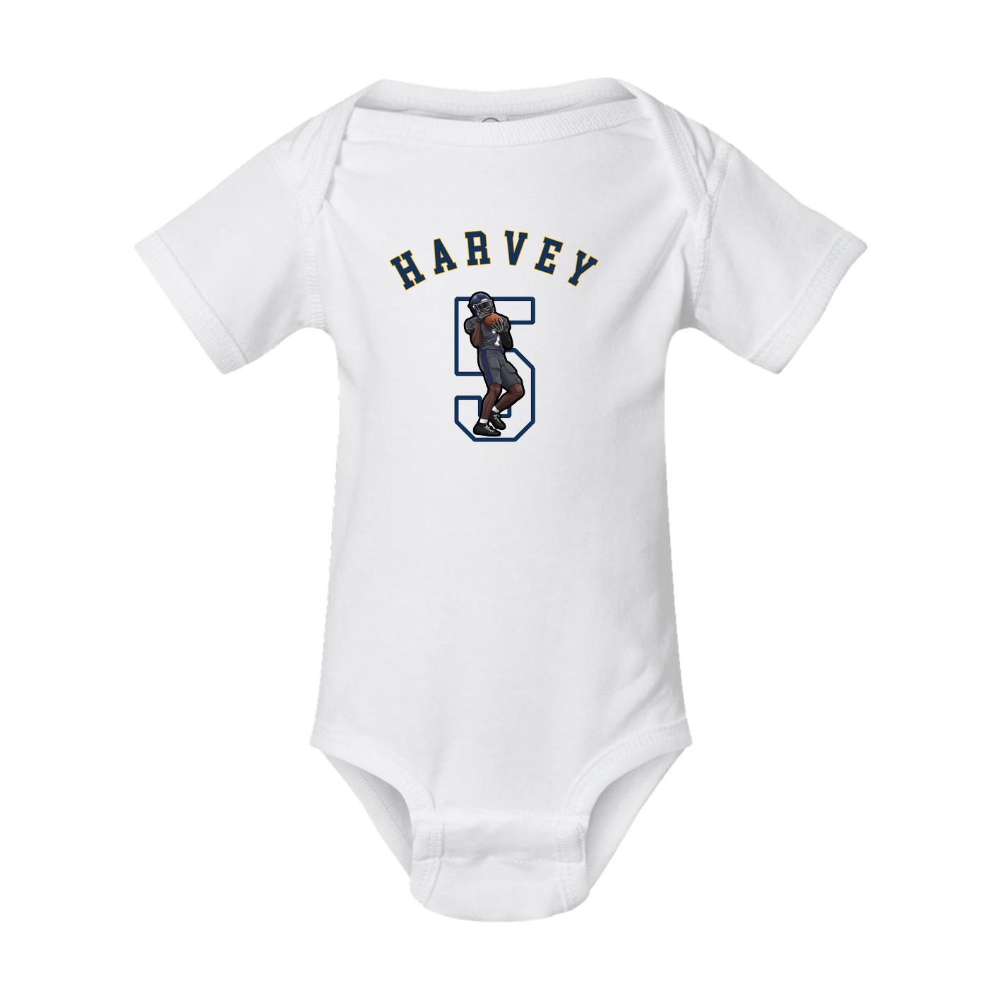 Baby Onesie — Shirsey Arch in White