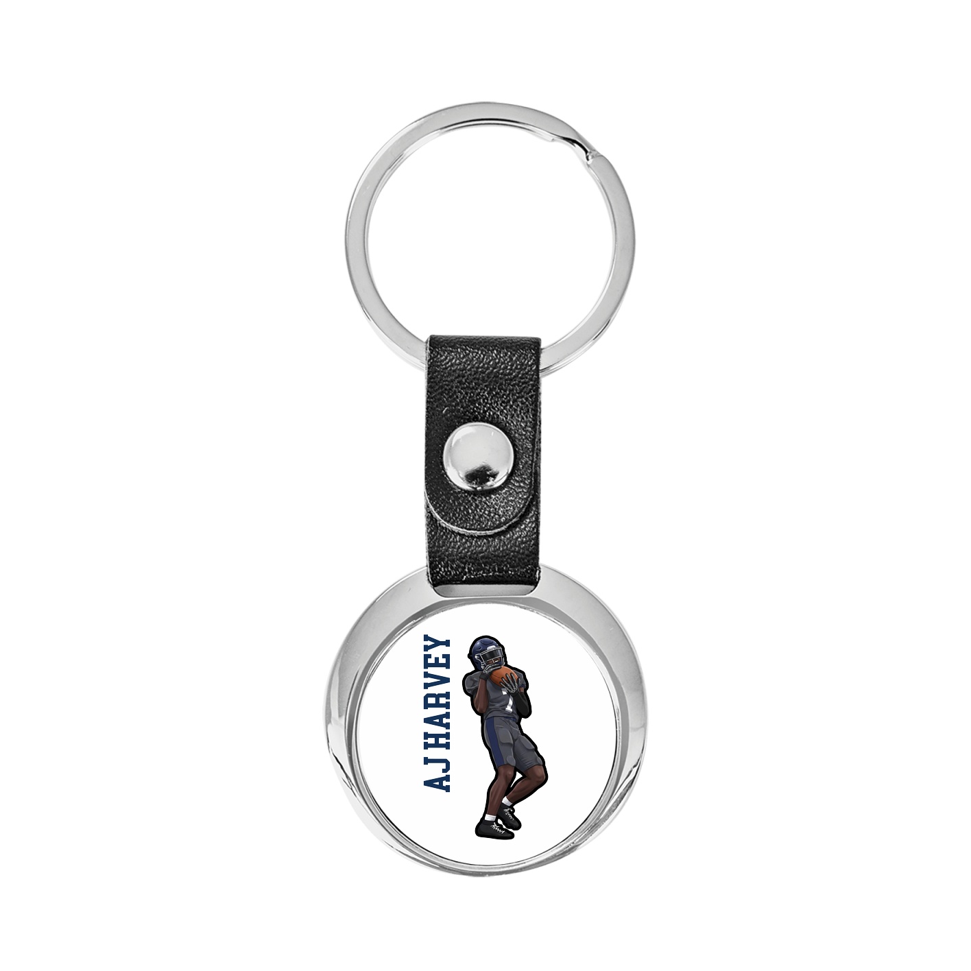 Key Chain — Name Vertical in Classic