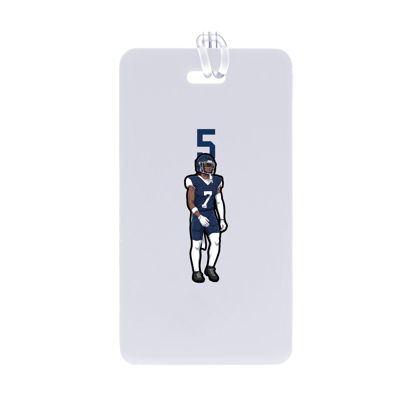 Bag Tag — Number Top in Classic