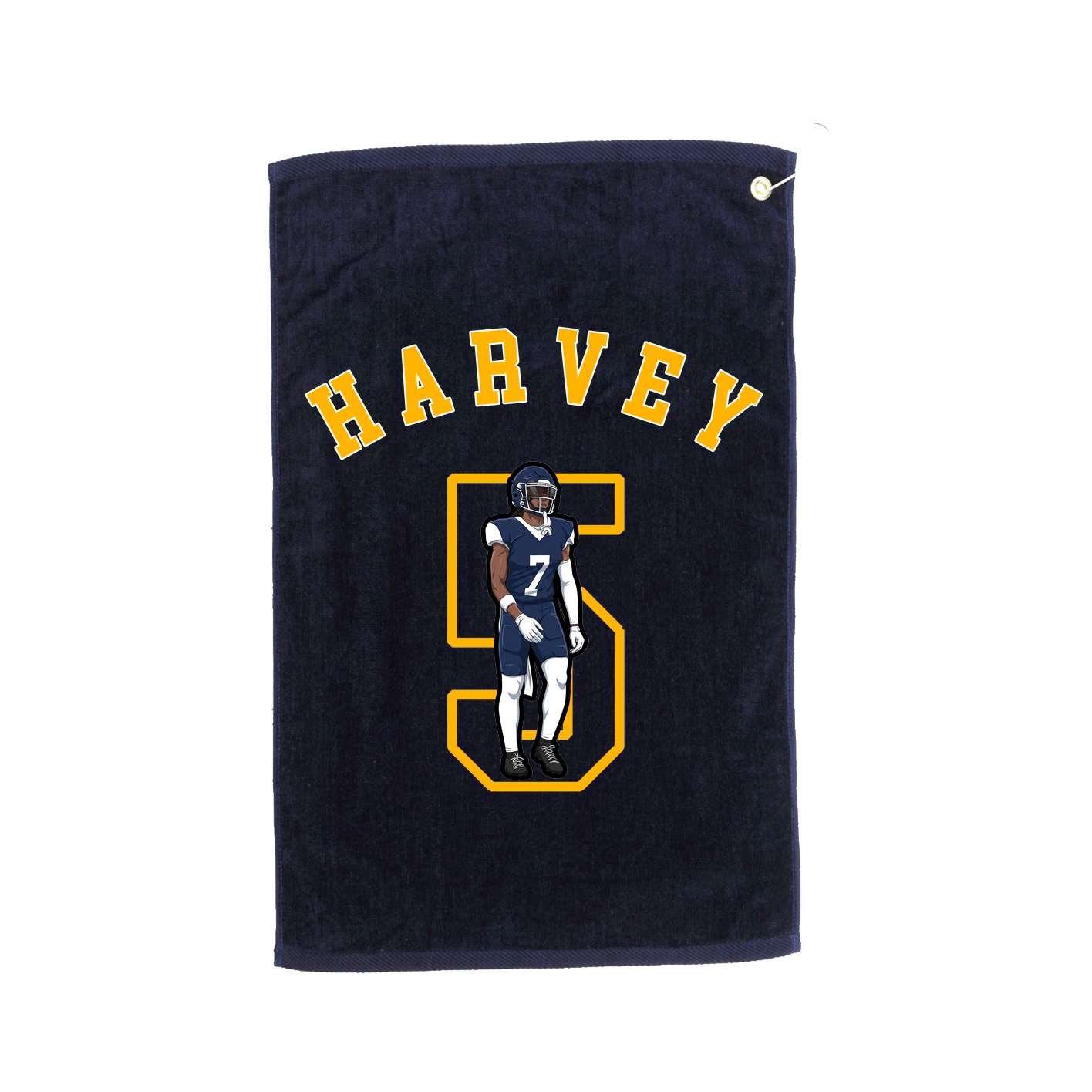 Golf Towel — Shirsey Arch in Navy