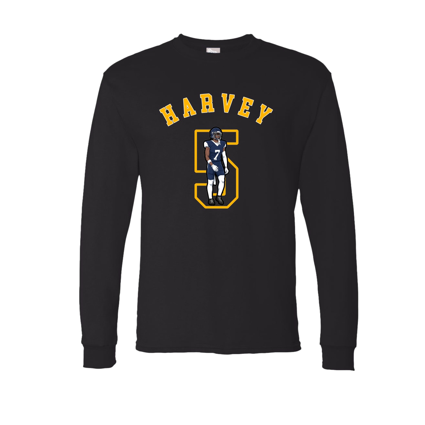 Long Sleeve Tee — Shirsey Arch in Black