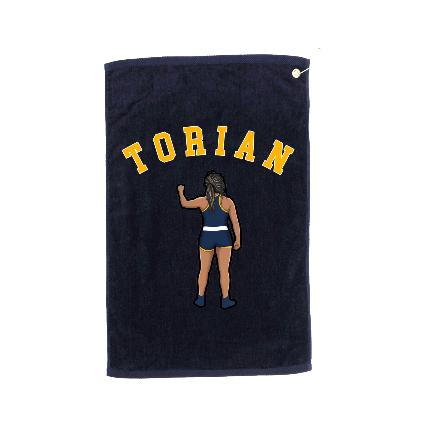 Golf Towel — Shirsey Arch in Navy