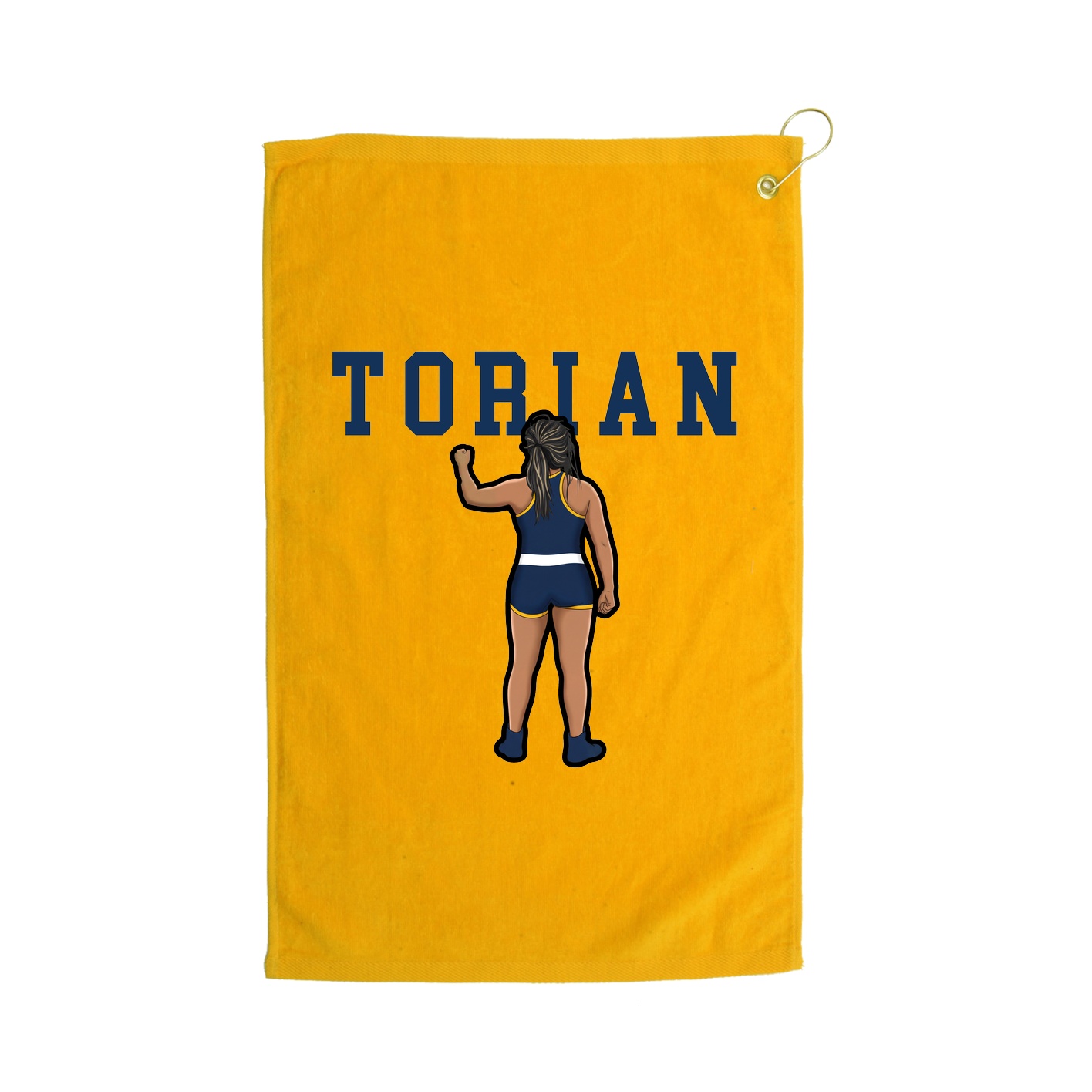 Golf Towel — Shirsey in Gold