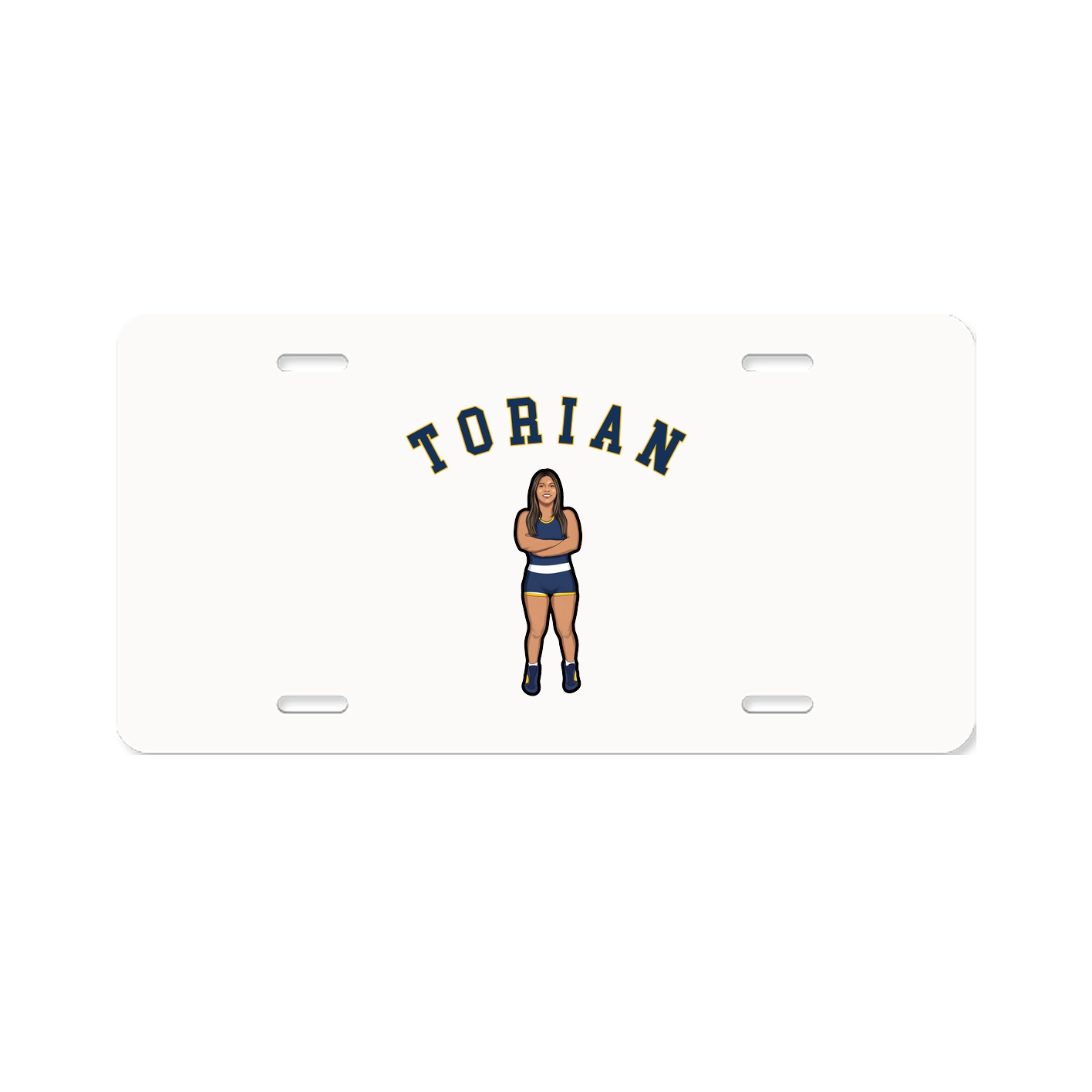 License Plate — Shirsey Arch in Classic