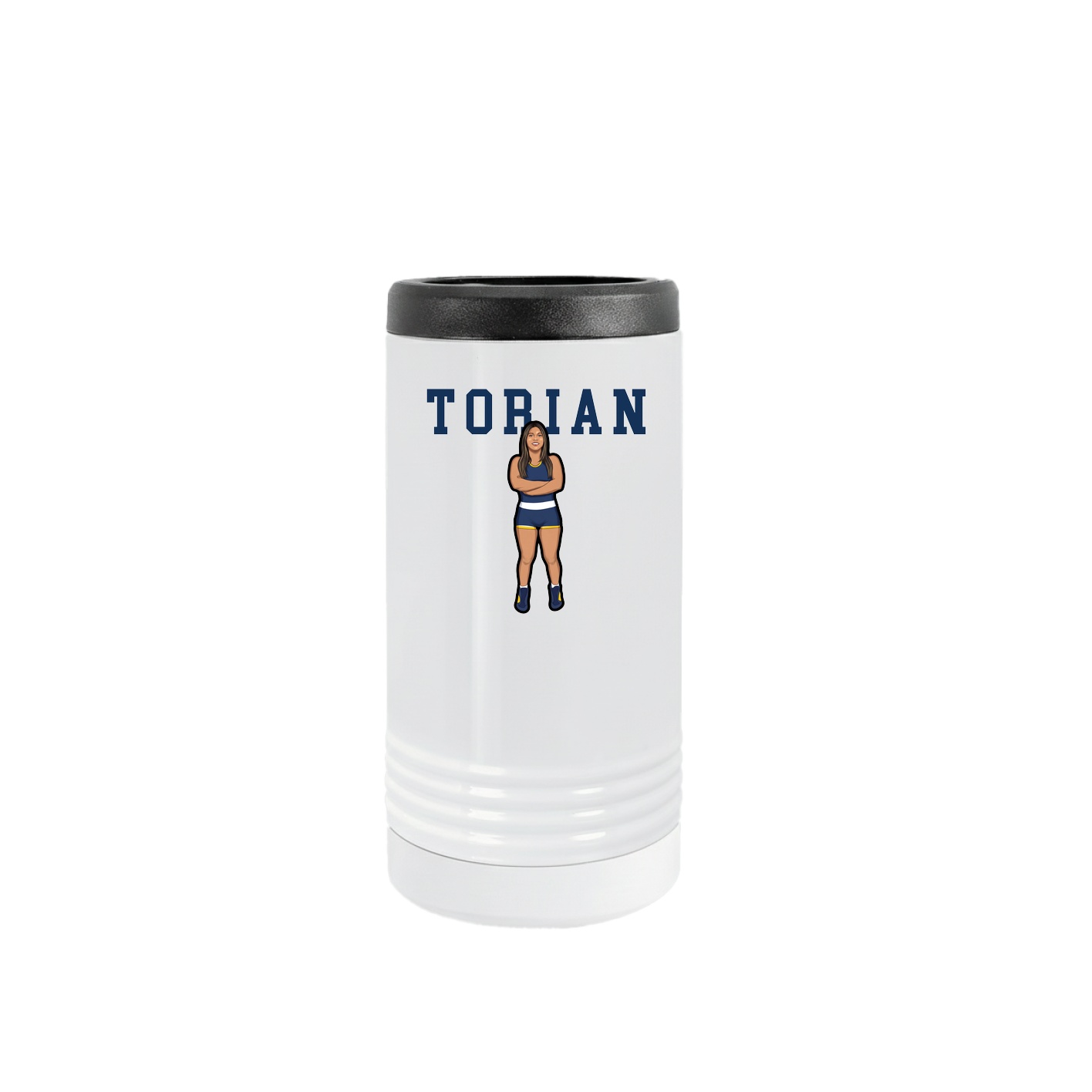 Slim Beverage Holder — Shirsey in White