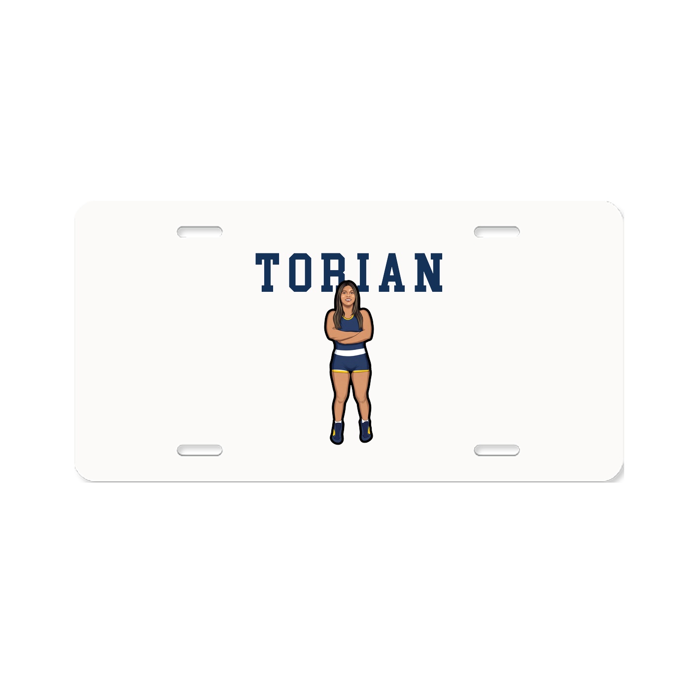 License Plate — Shirsey in Classic