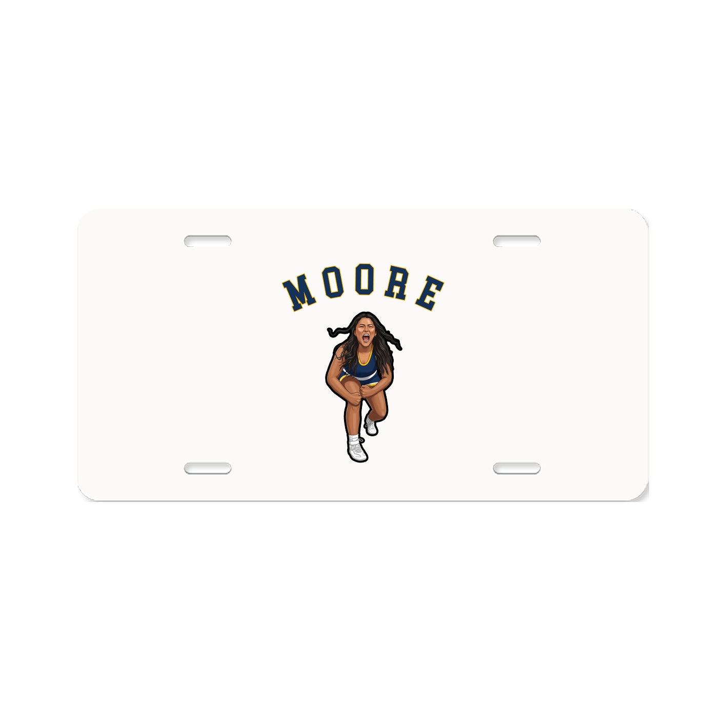 License Plate — Shirsey Arch in Classic