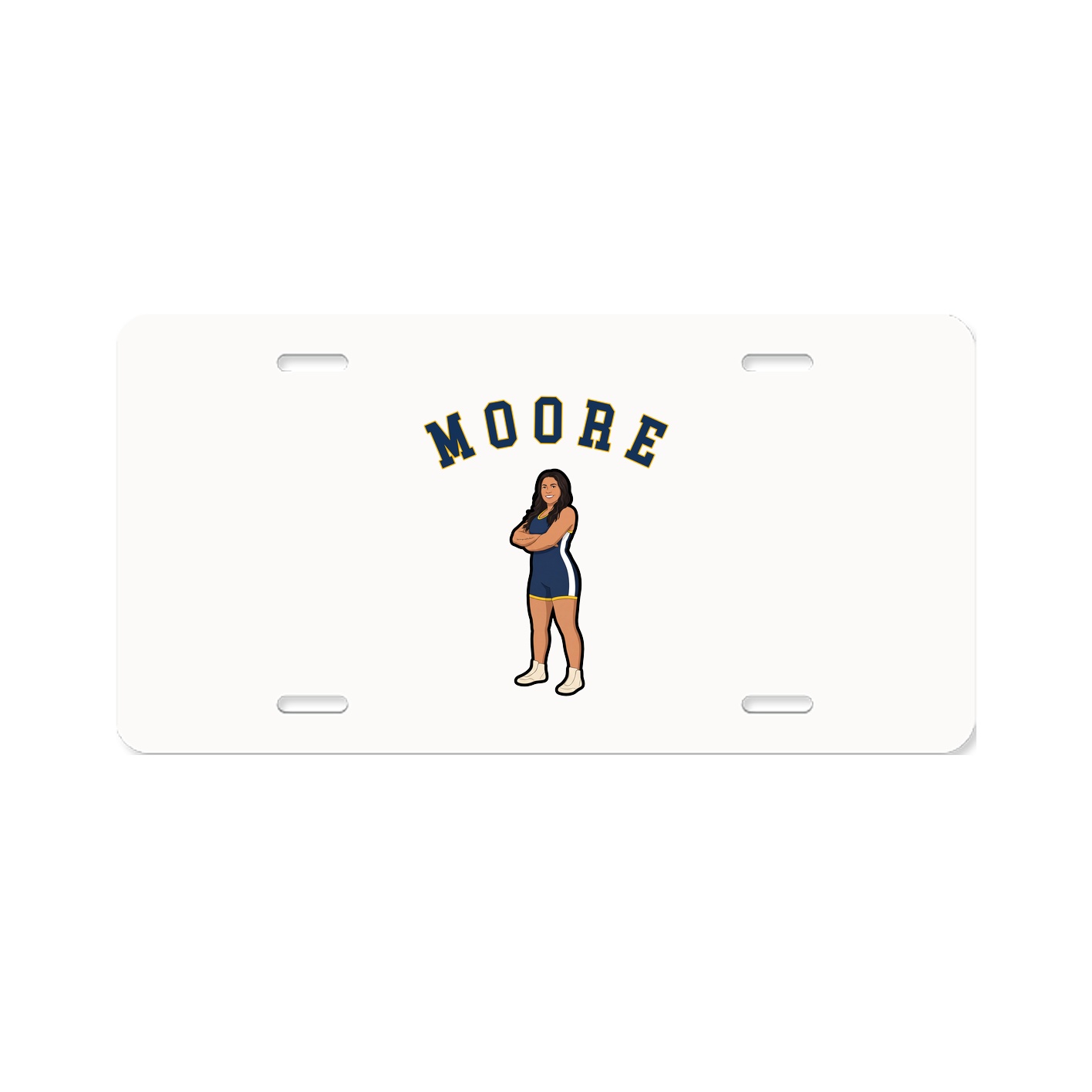 License Plate — Shirsey Arch in Classic
