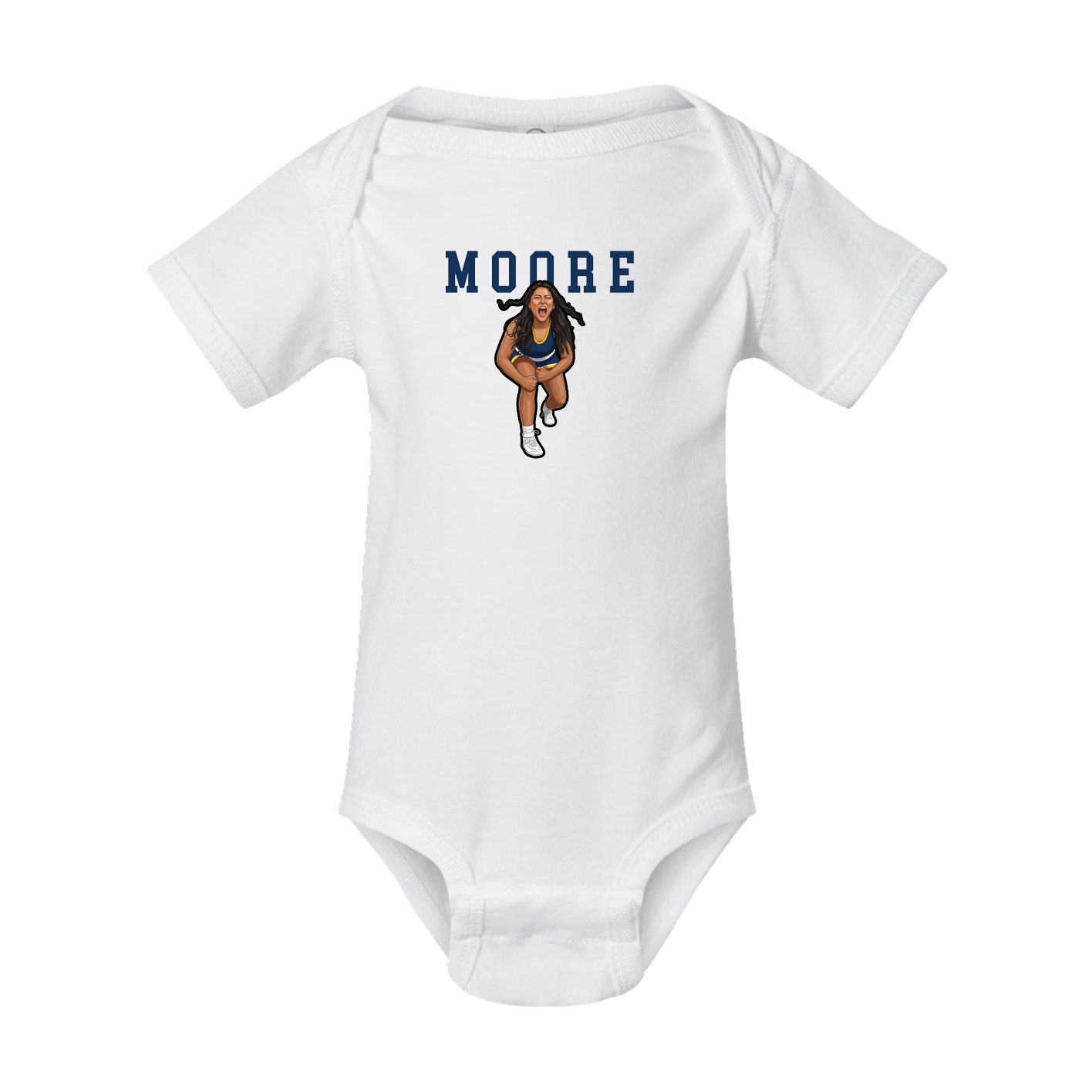Baby Onesie — Shirsey in White