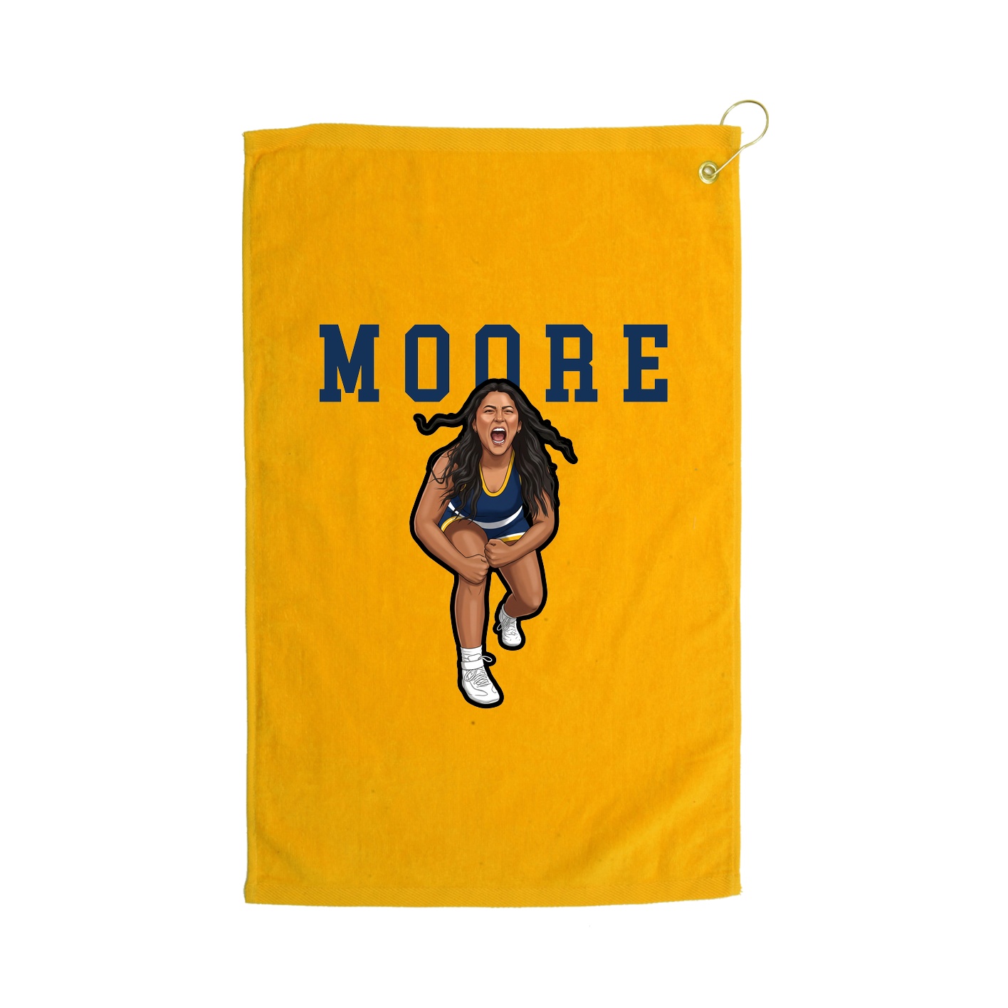 Golf Towel — Shirsey in Gold