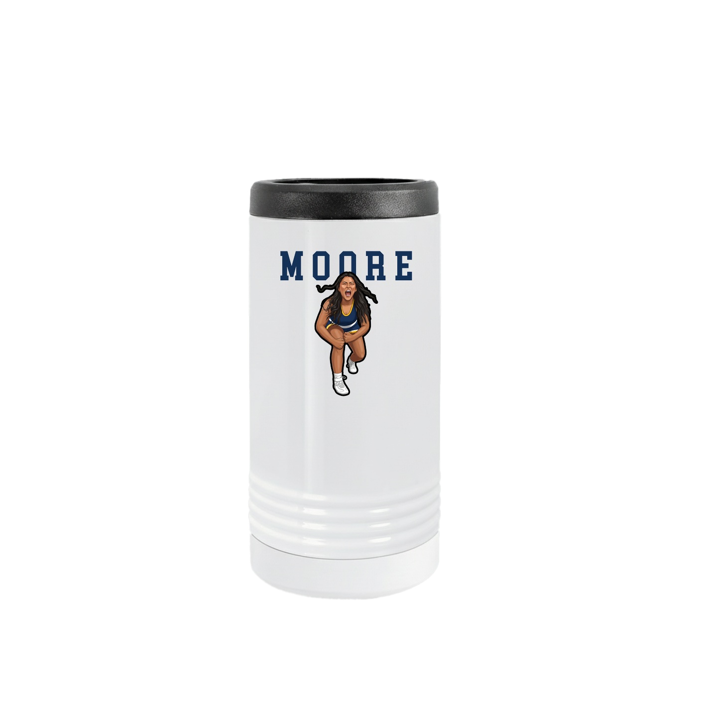 Slim Beverage Holder — Shirsey in White