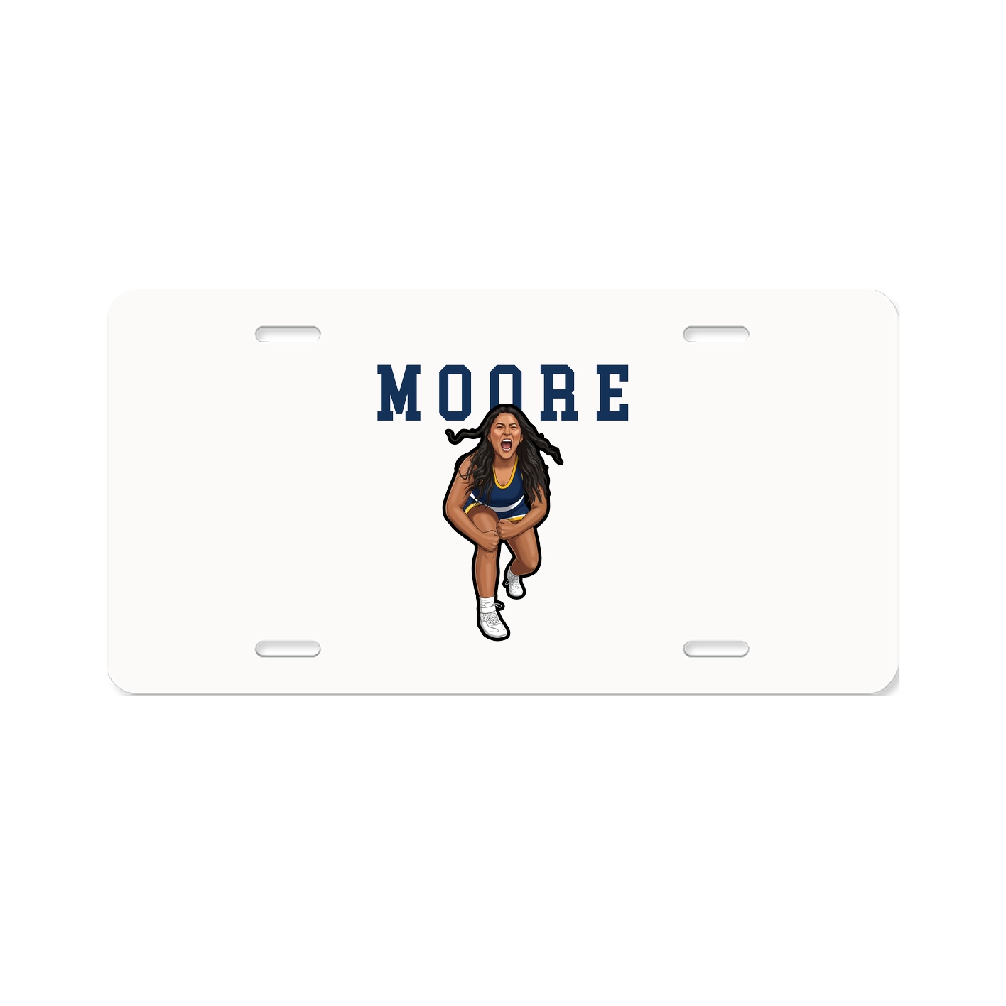 License Plate — Shirsey in Classic