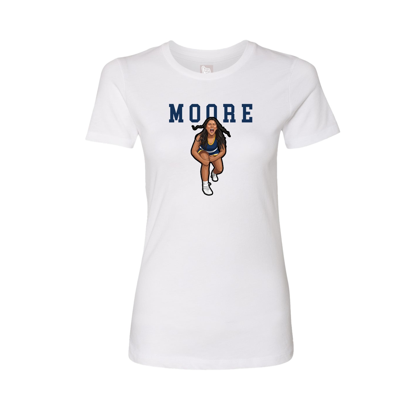 Fitted Women's Tee — Shirsey in White