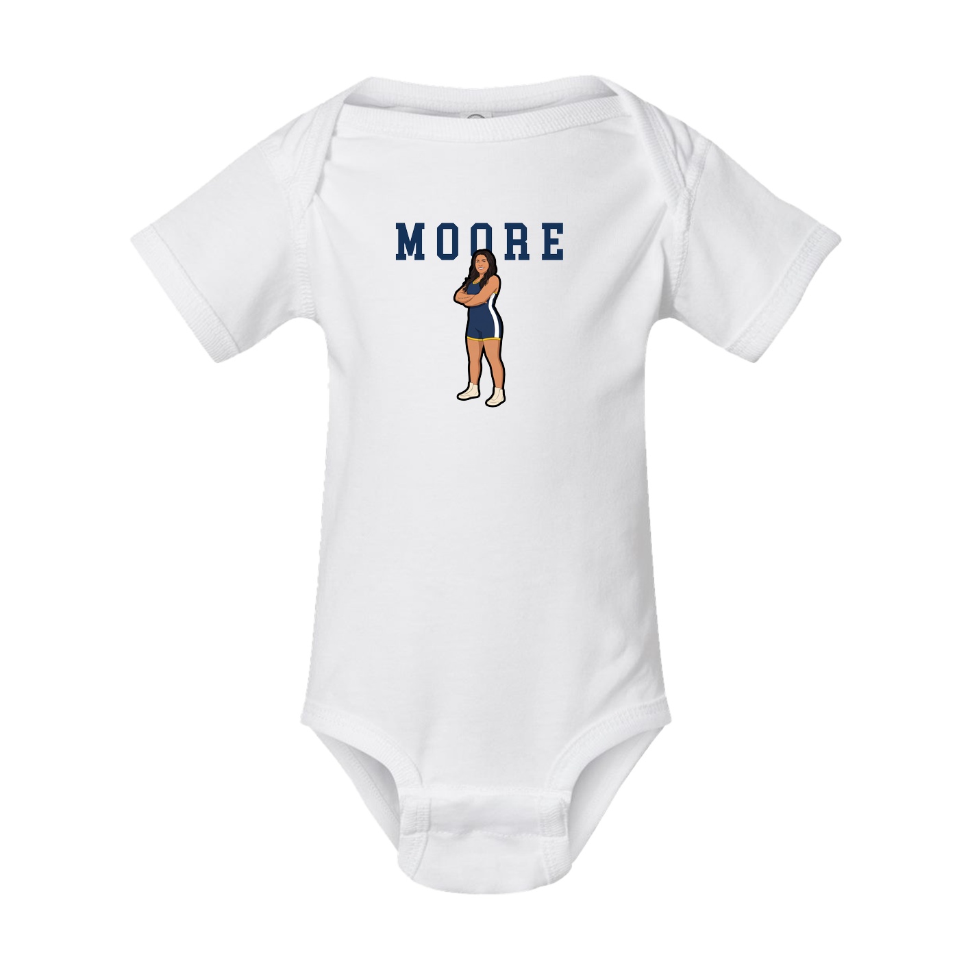 Baby Onesie — Shirsey in White
