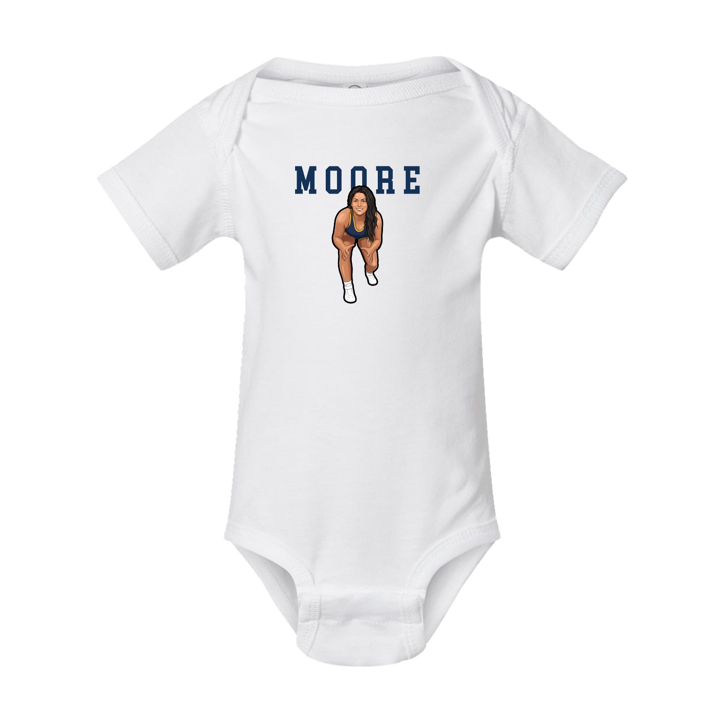 Baby Onesie — Shirsey in White