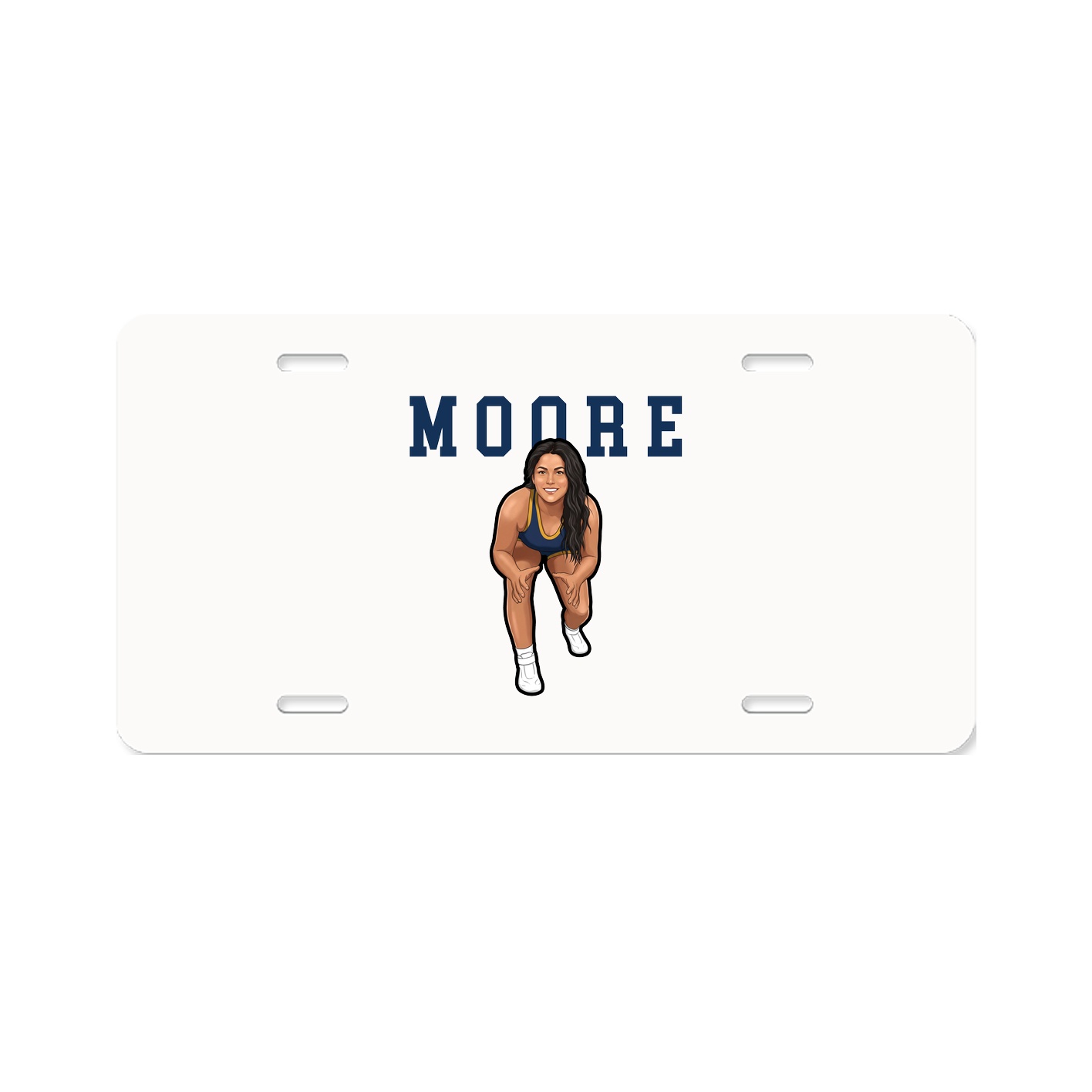 License Plate — Shirsey in Classic