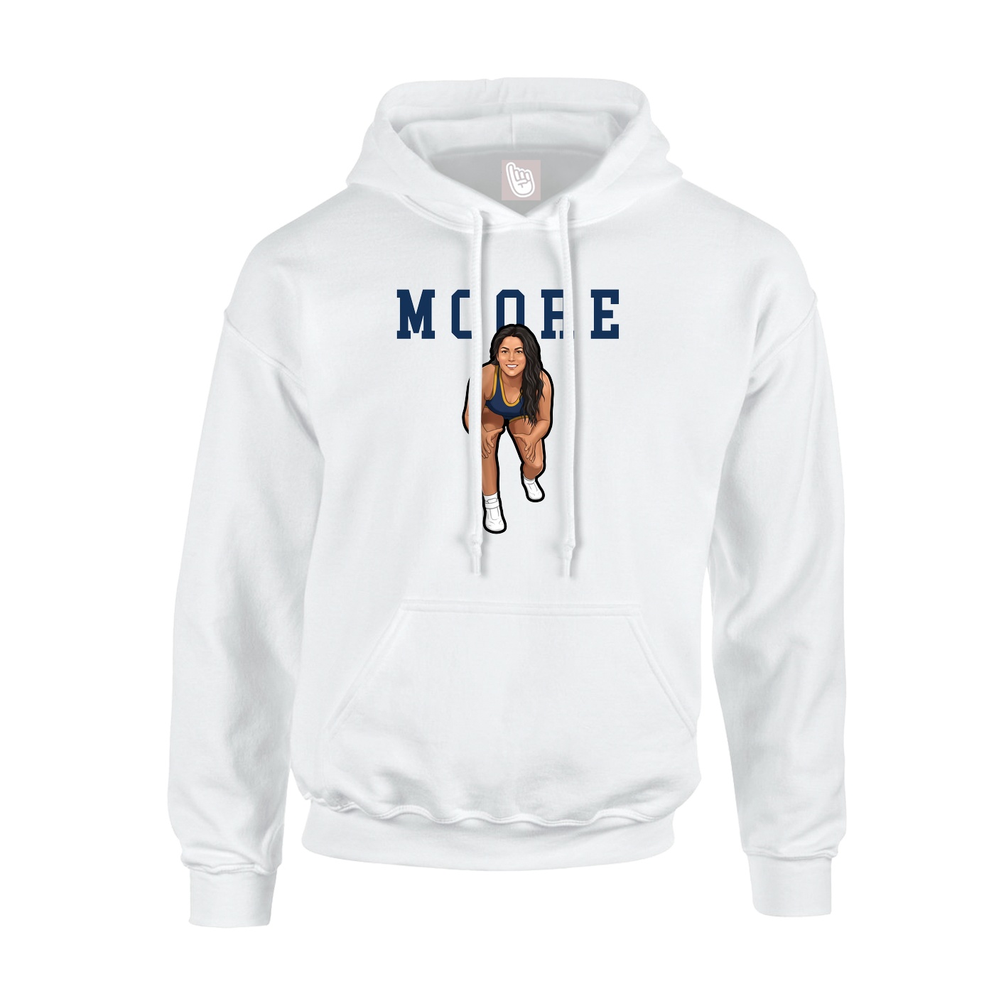 Youth Hoodie — Shirsey in White