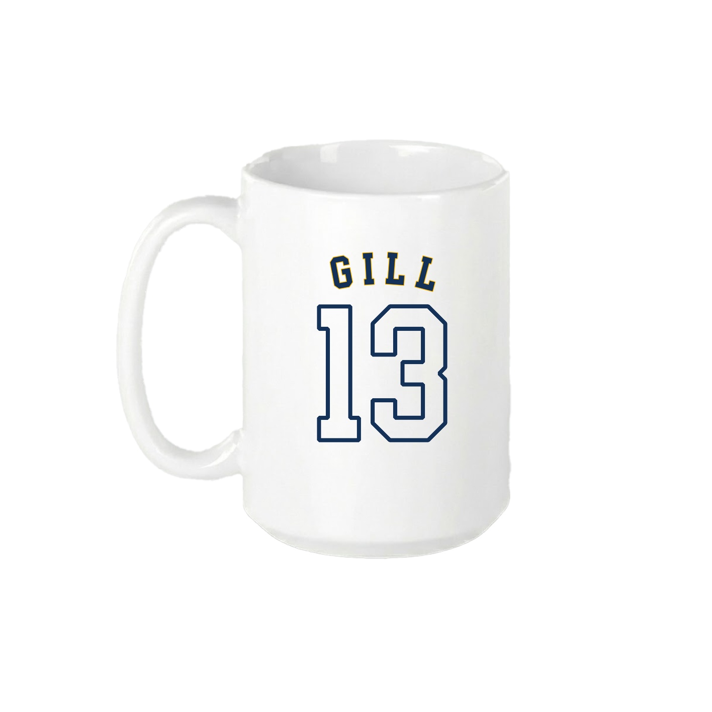 15oz Coffee Mug — Shirsey Arch in White