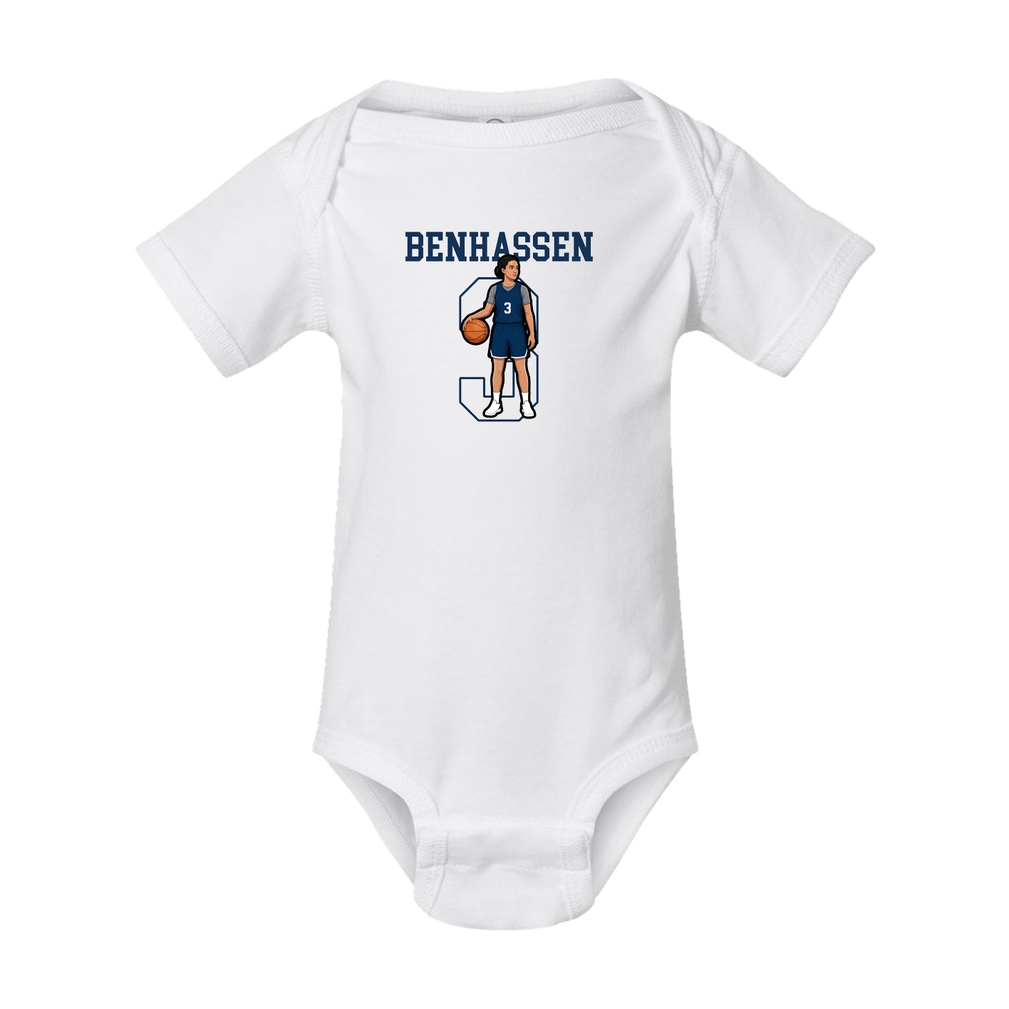 Baby Onesie — Shirsey in White