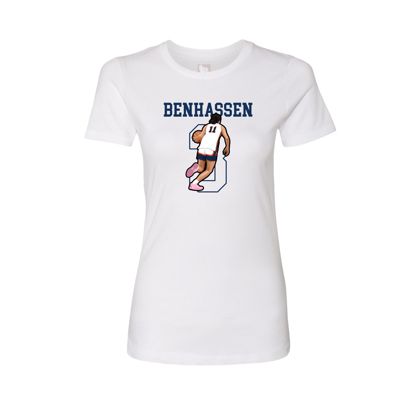 Fitted Women's Tee — Shirsey in White