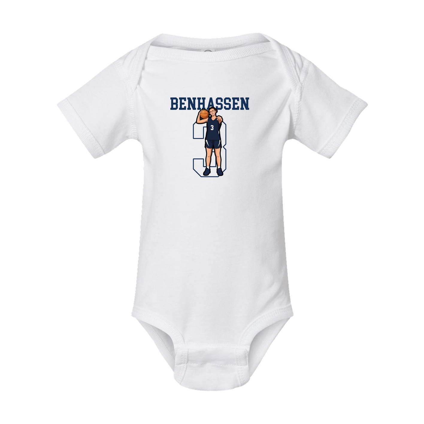 Baby Onesie — Shirsey in White
