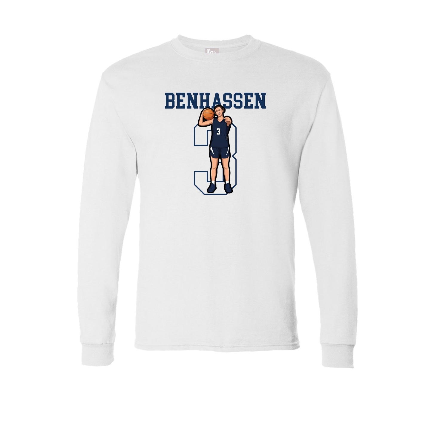 Long Sleeve Tee — Shirsey in White