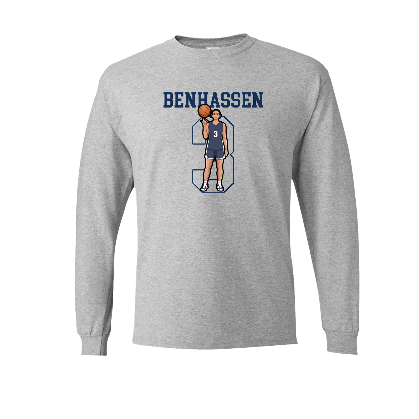 Long Sleeve Tee — Shirsey in Grey