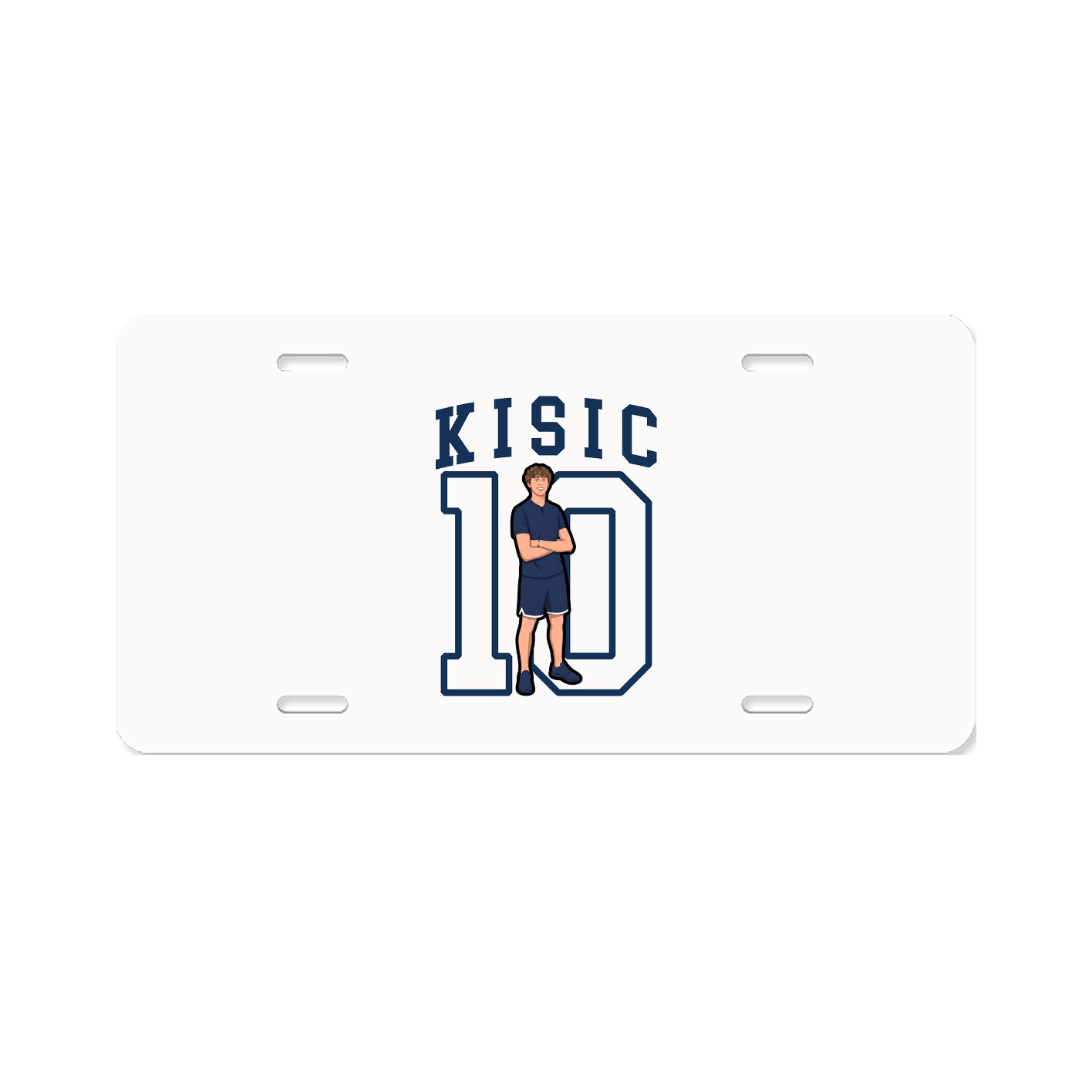 Aluminum License Plate