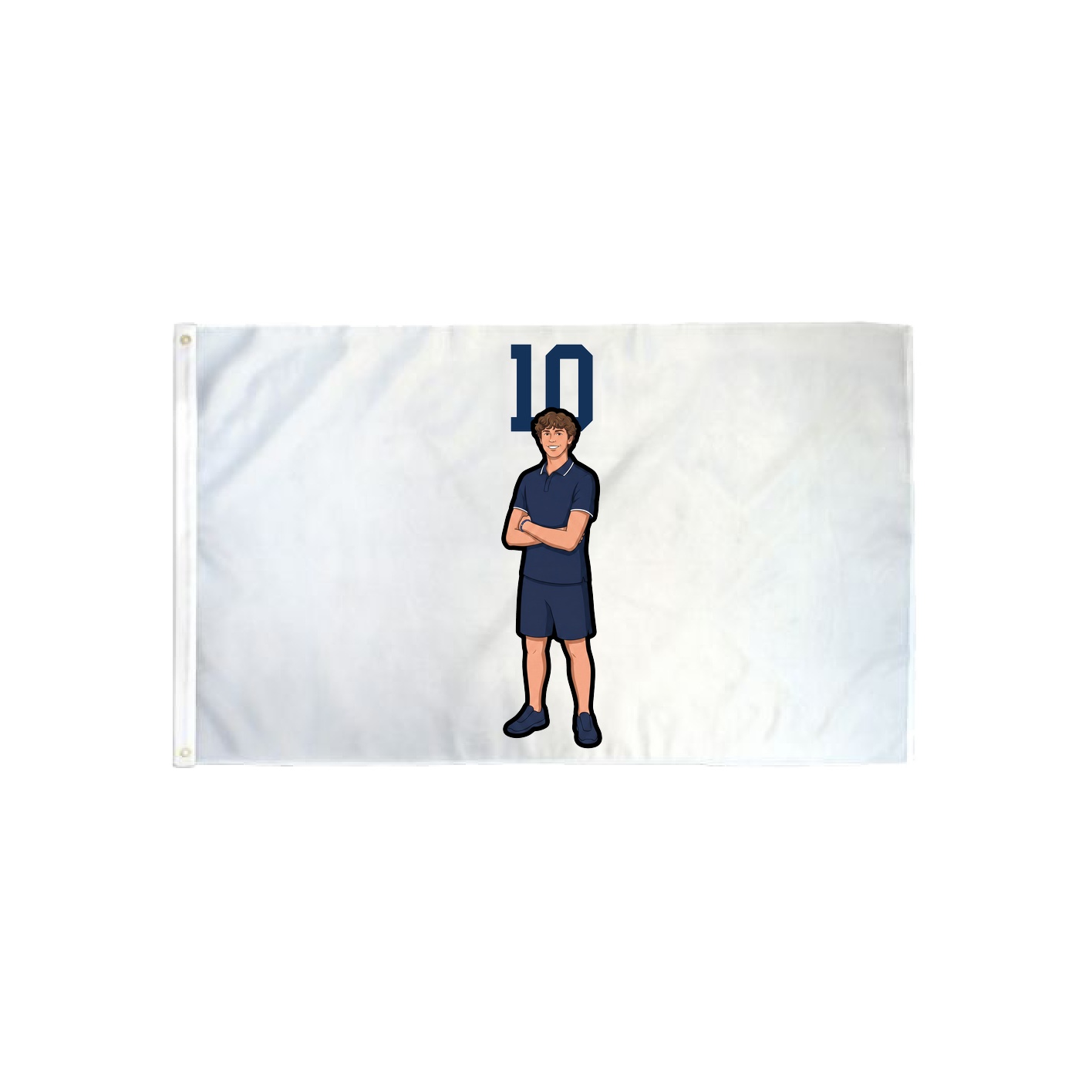 3x5 Flag — Number Top in Classic