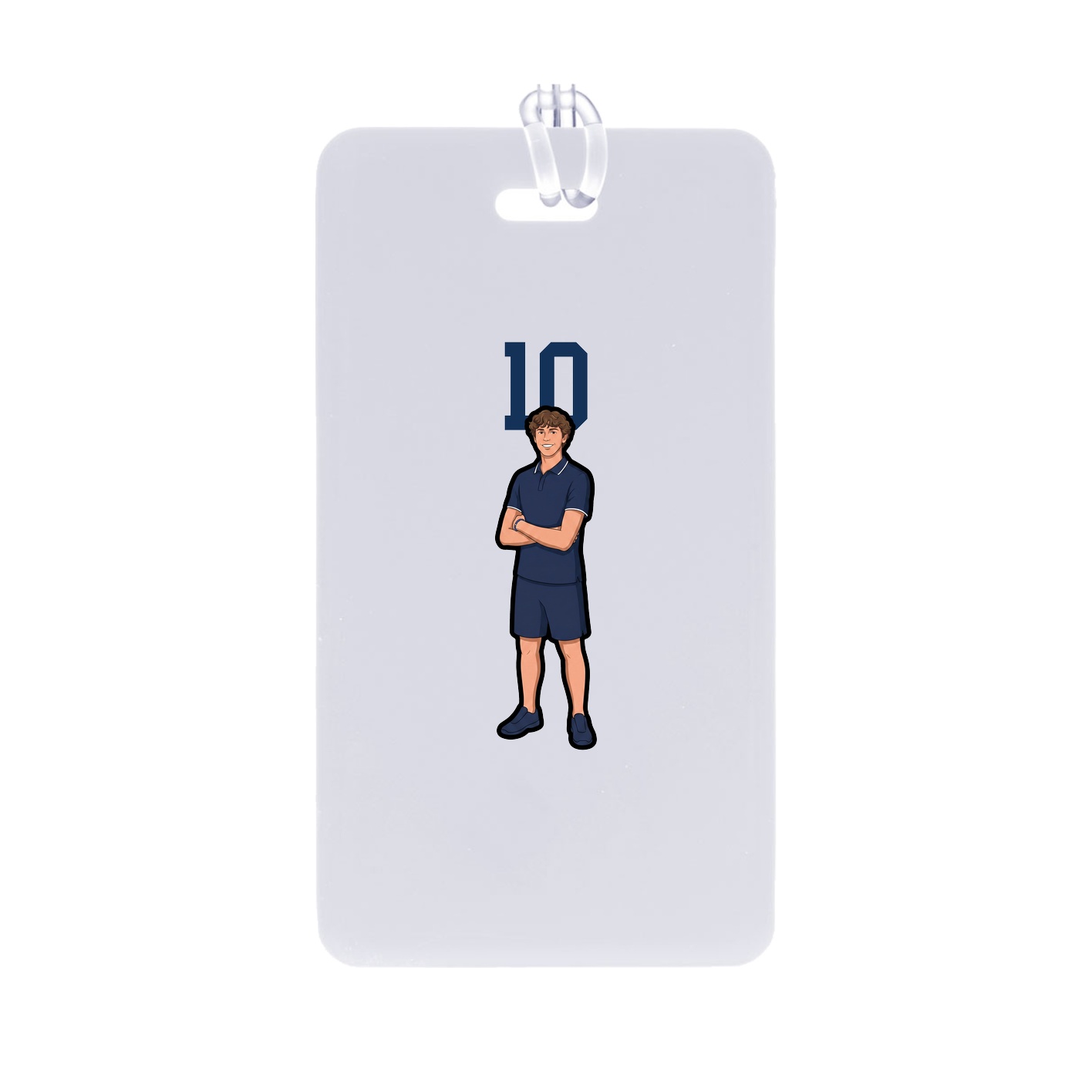 Bag Tag — Number Top in Classic