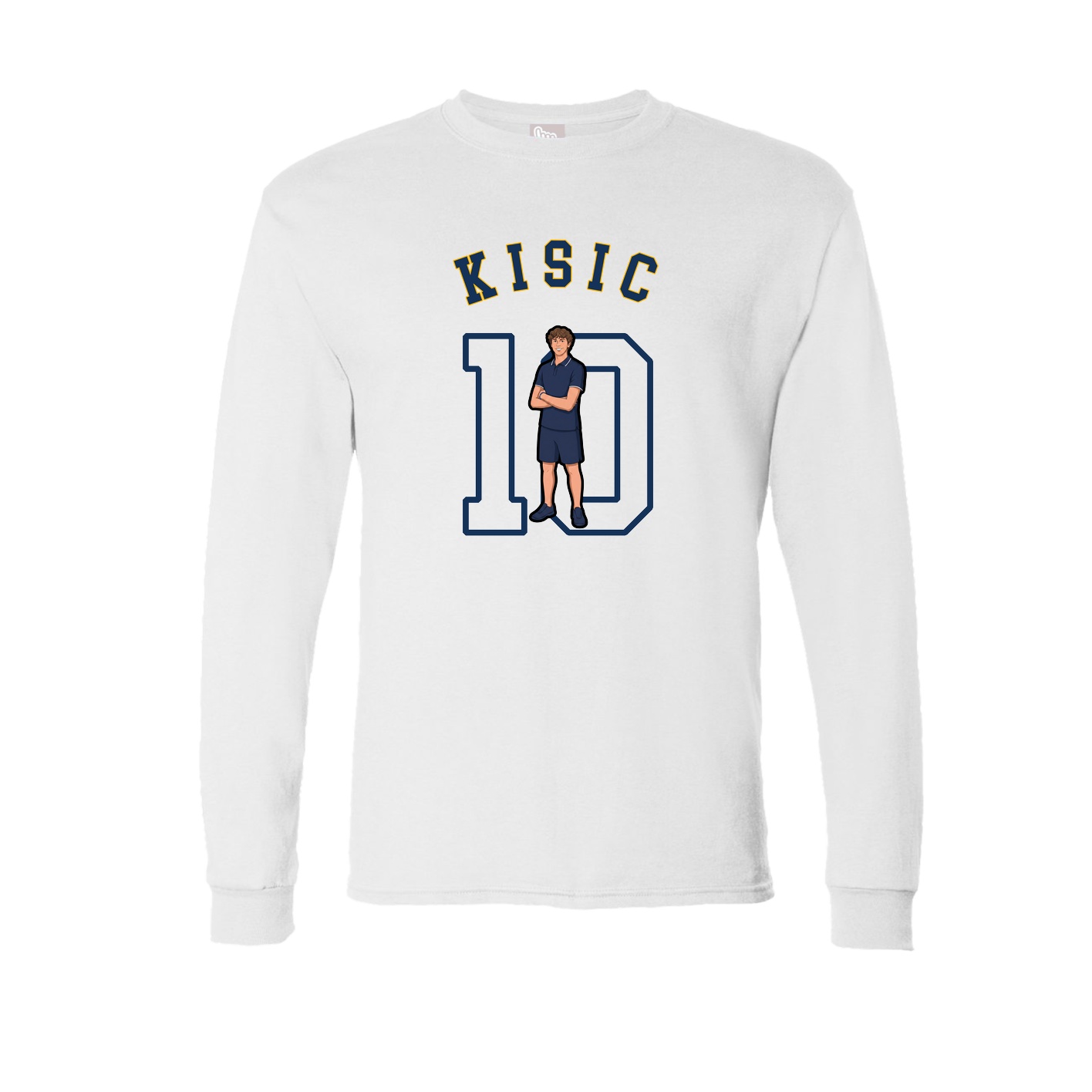 Long Sleeve Tee — Shirsey Arch in White