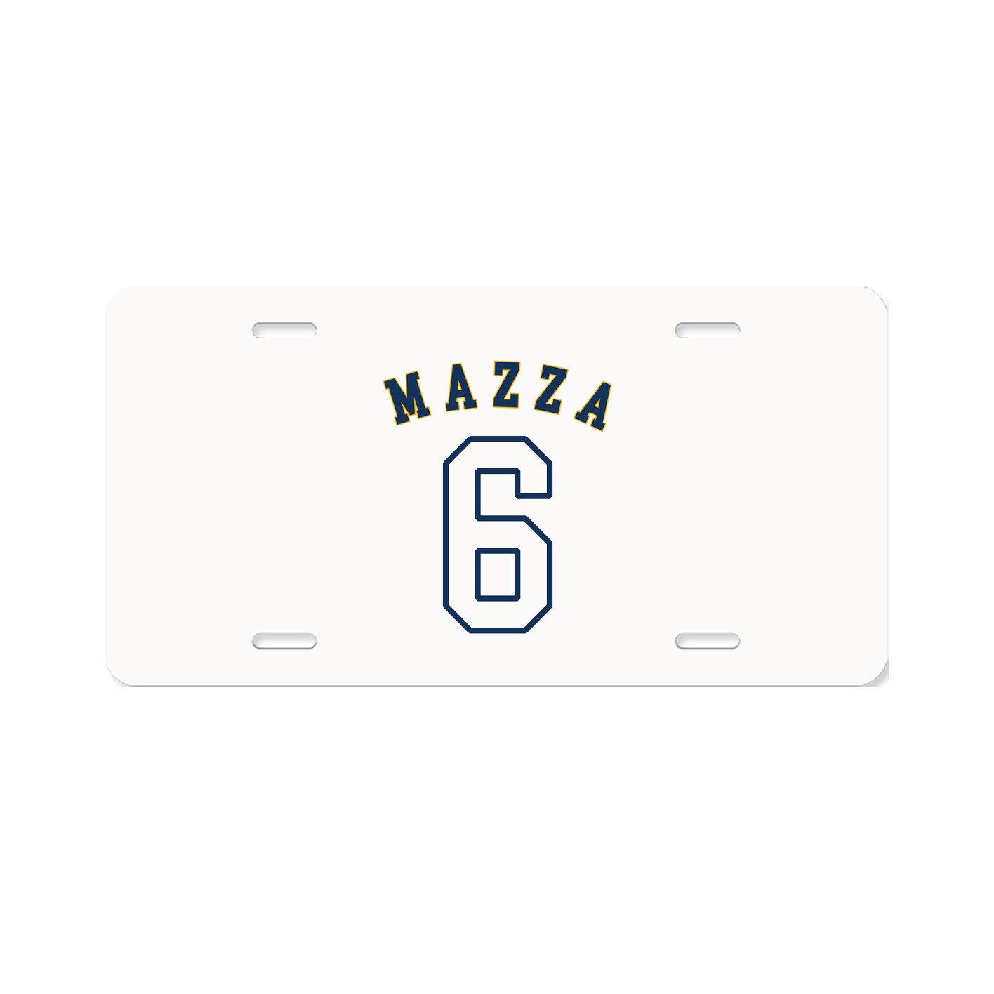 License Plate — Shirsey Arch in Classic