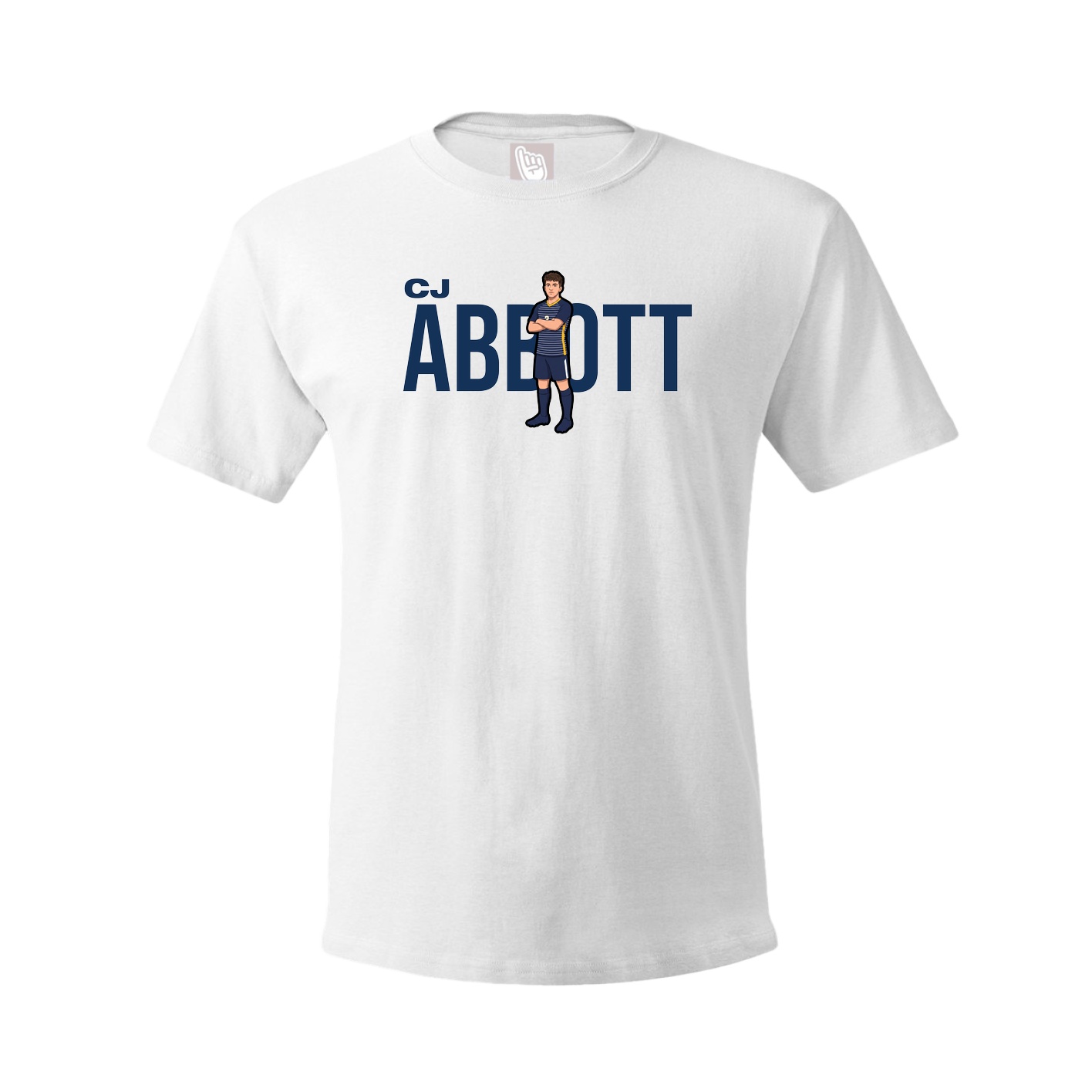 Tee — Player Name in White