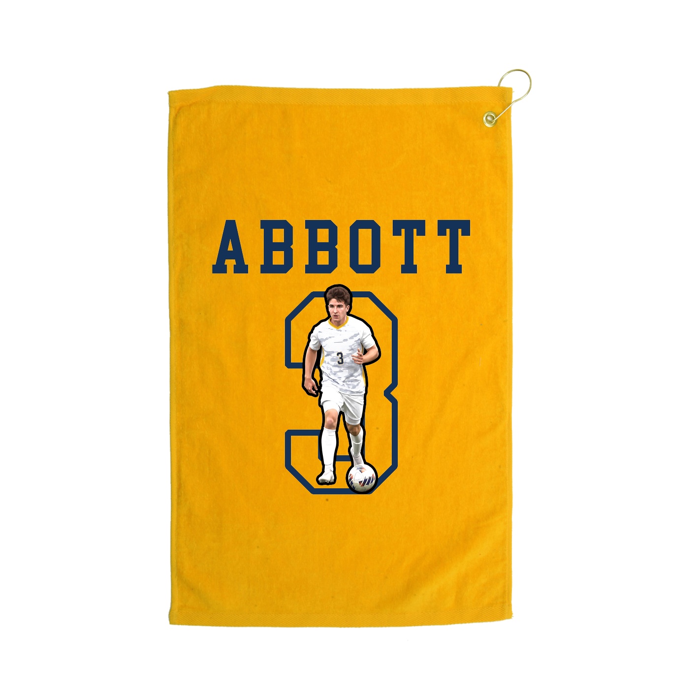 Golf Towel — Shirsey in Gold