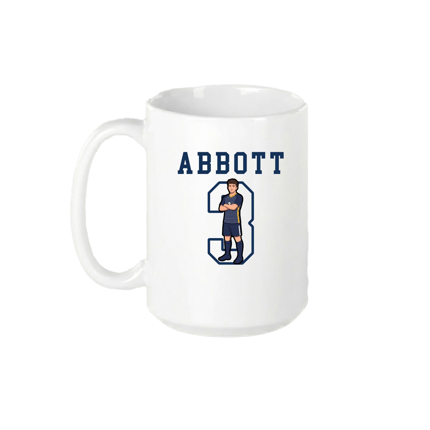 15oz Coffee Mug — Shirsey in White