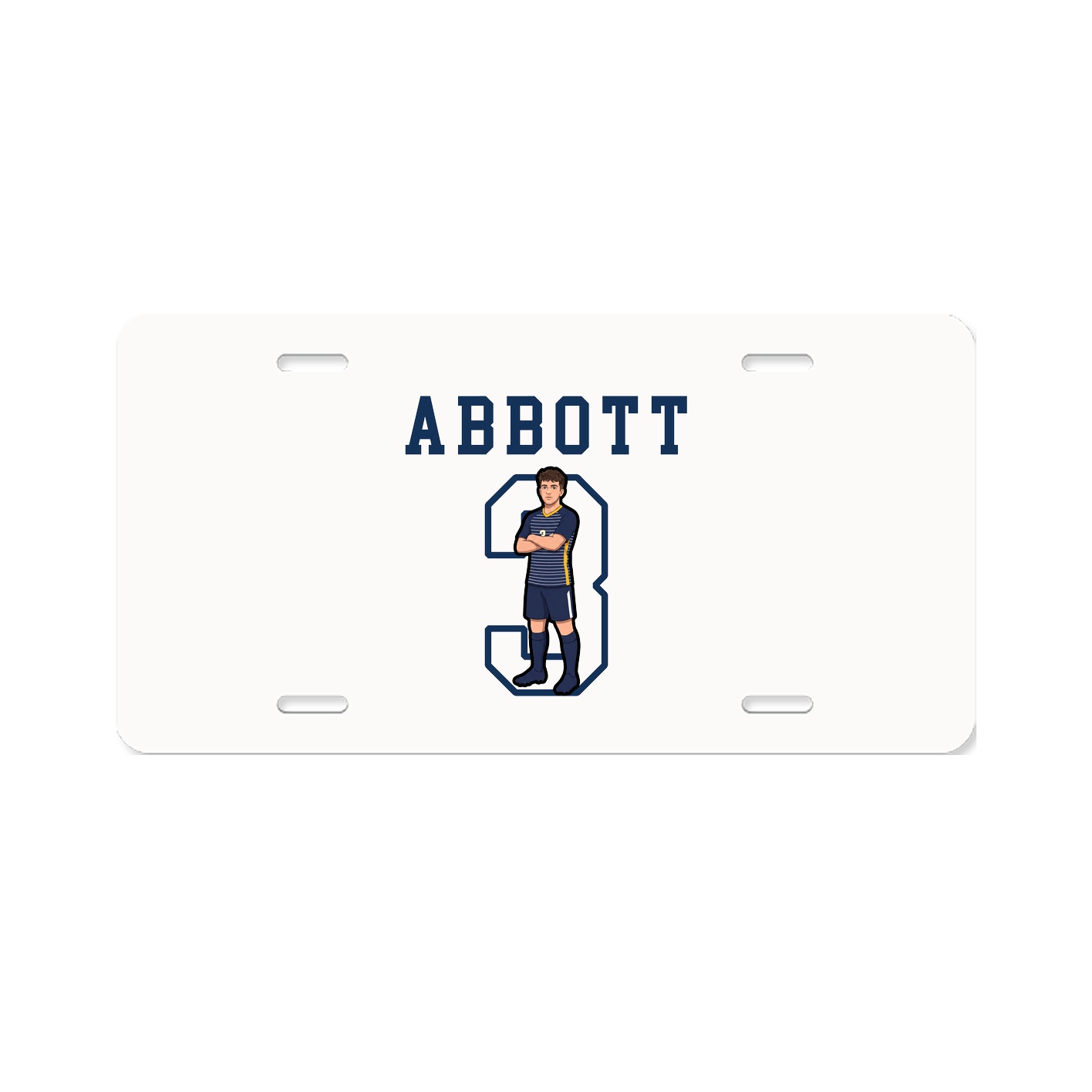 License Plate — Shirsey in Classic