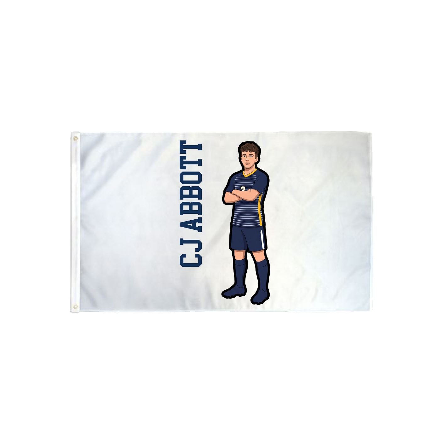3x5 Flag — Name Vertical in Classic