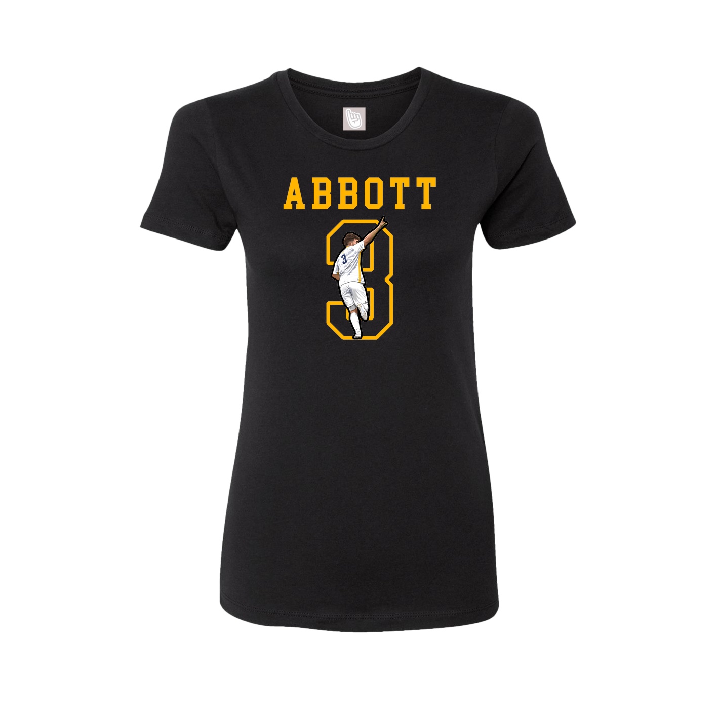Fitted Women's Tee — Shirsey in Black