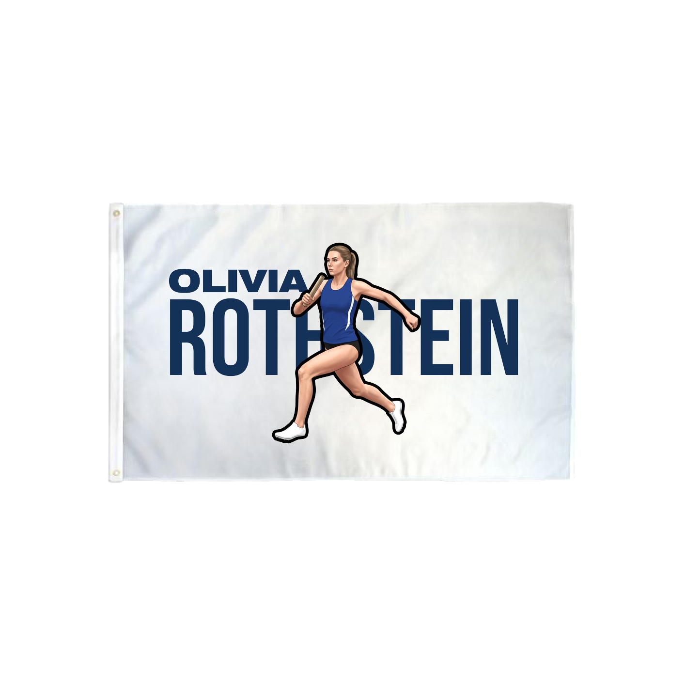 3x5 Flag — Player Name in Classic