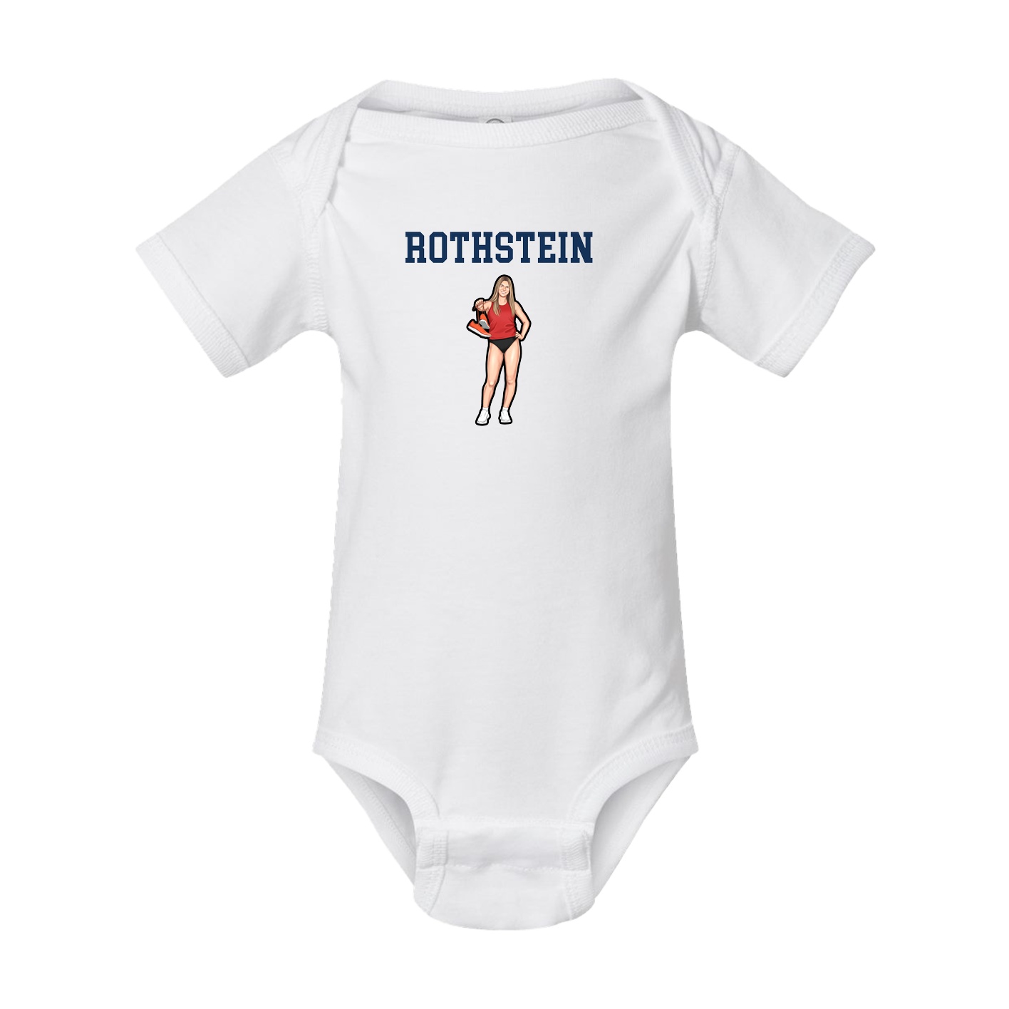Baby Onesie — Shirsey in White