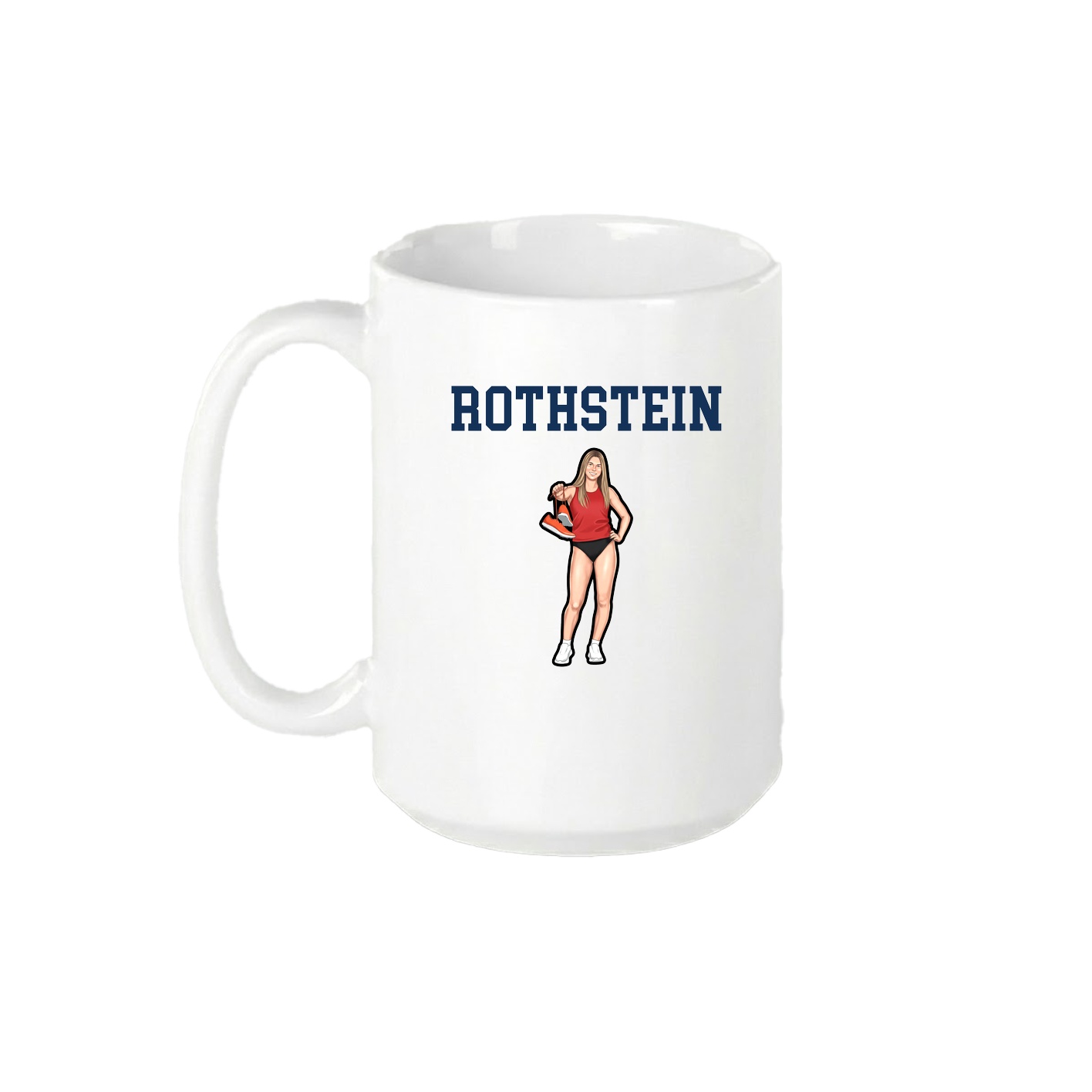 15oz Coffee Mug — Shirsey in White